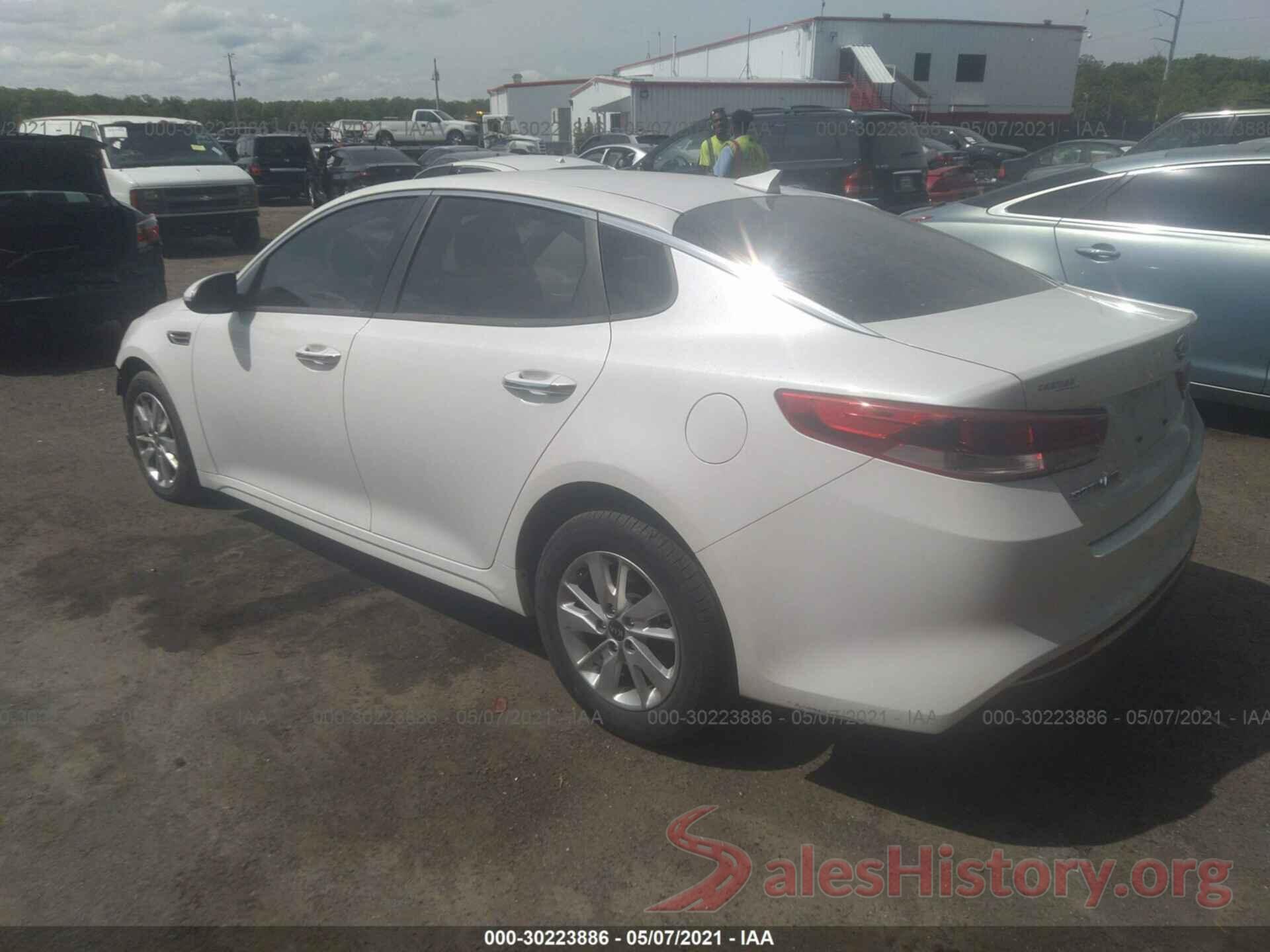 KNAGT4L36G5099453 2016 KIA OPTIMA