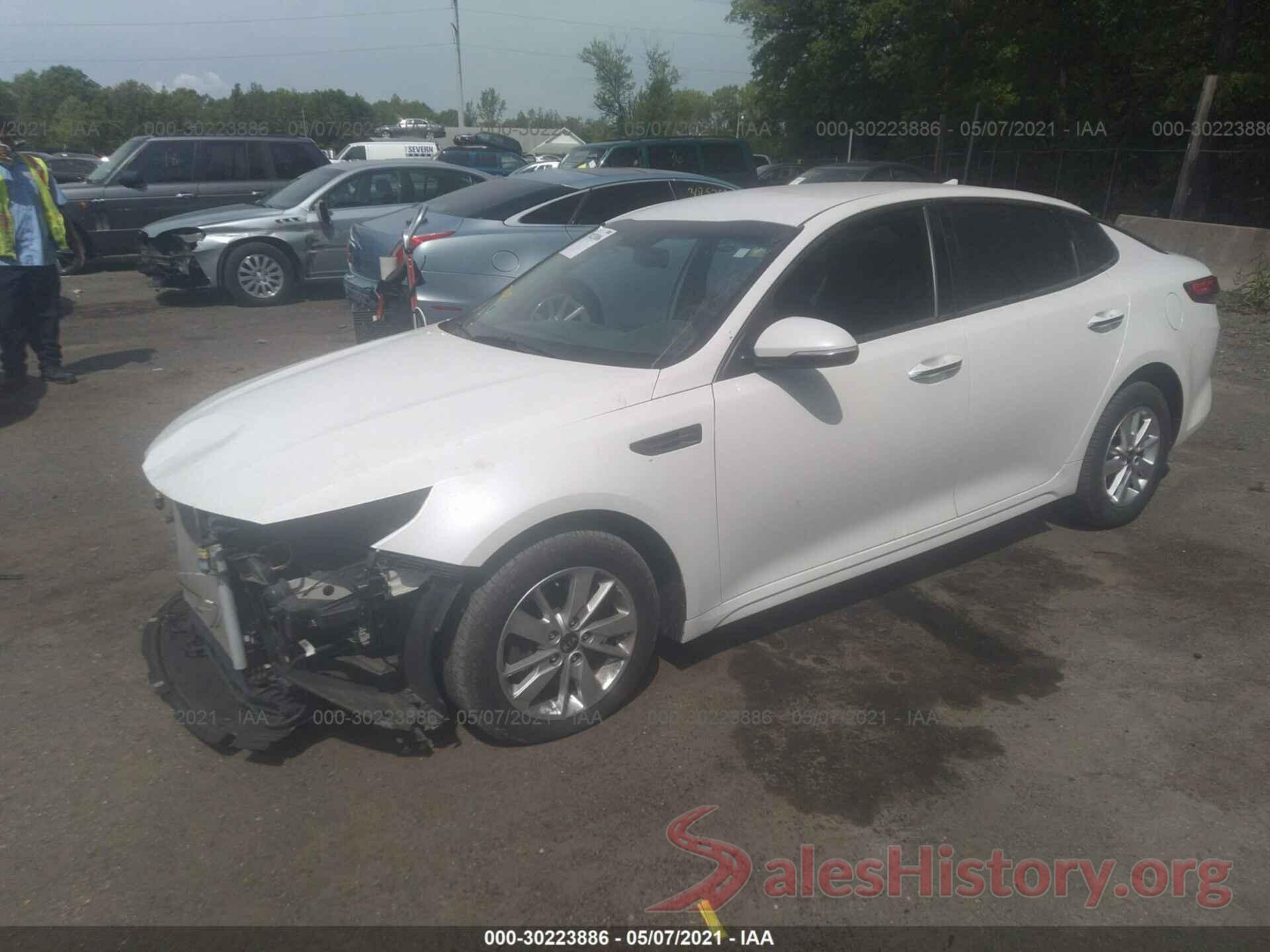 KNAGT4L36G5099453 2016 KIA OPTIMA