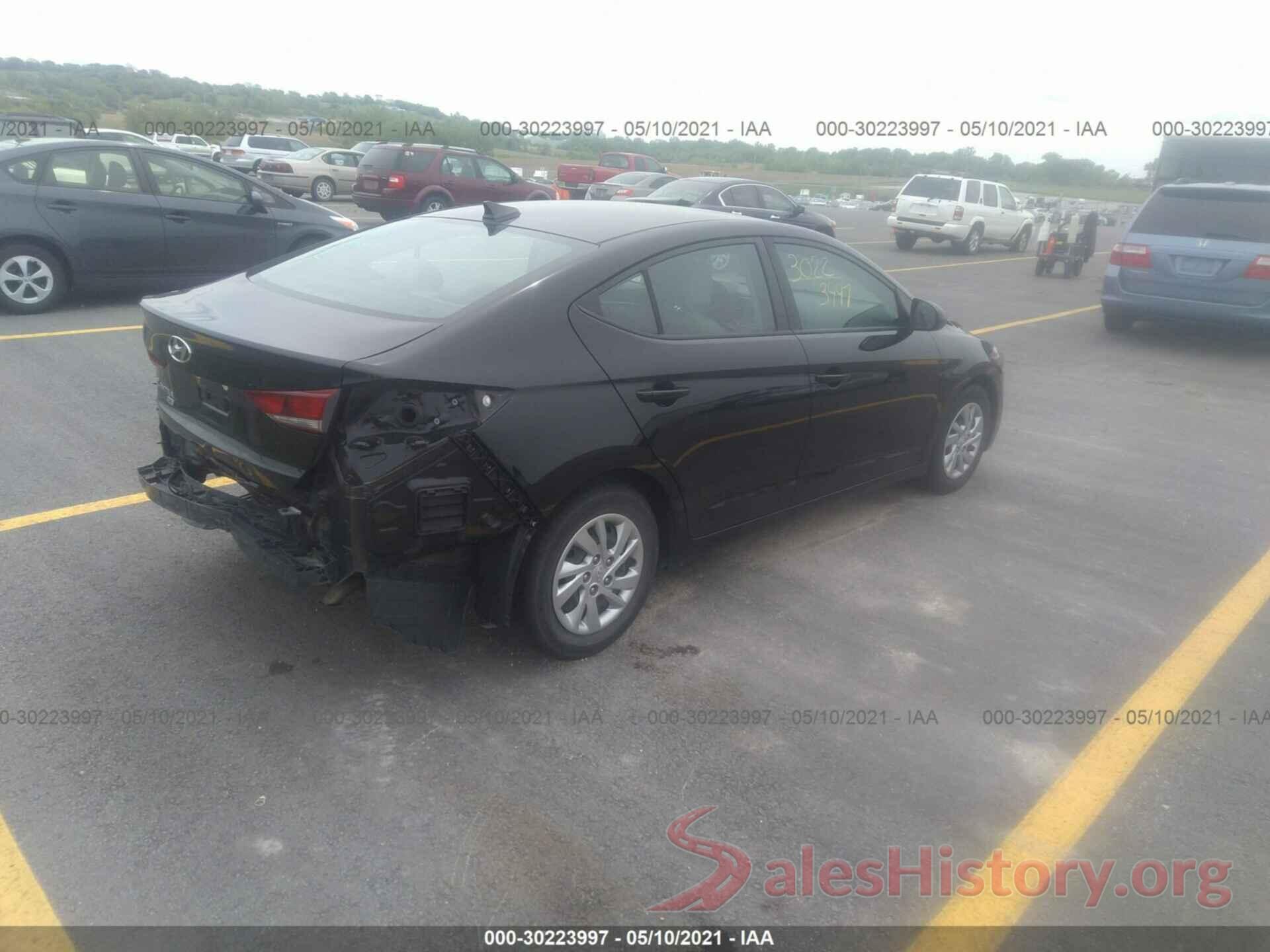 KMHD74LF2HU422193 2017 HYUNDAI ELANTRA