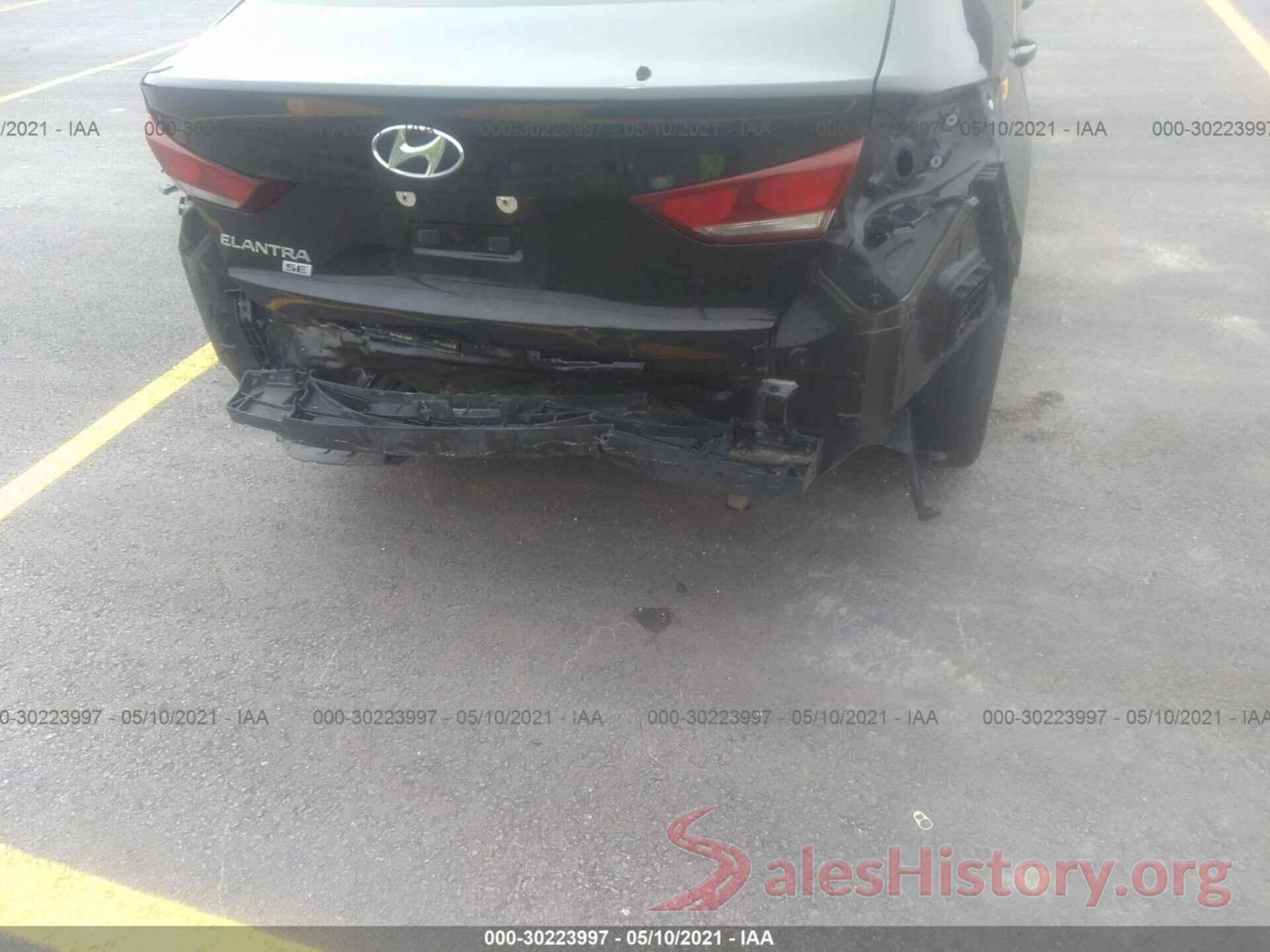 KMHD74LF2HU422193 2017 HYUNDAI ELANTRA