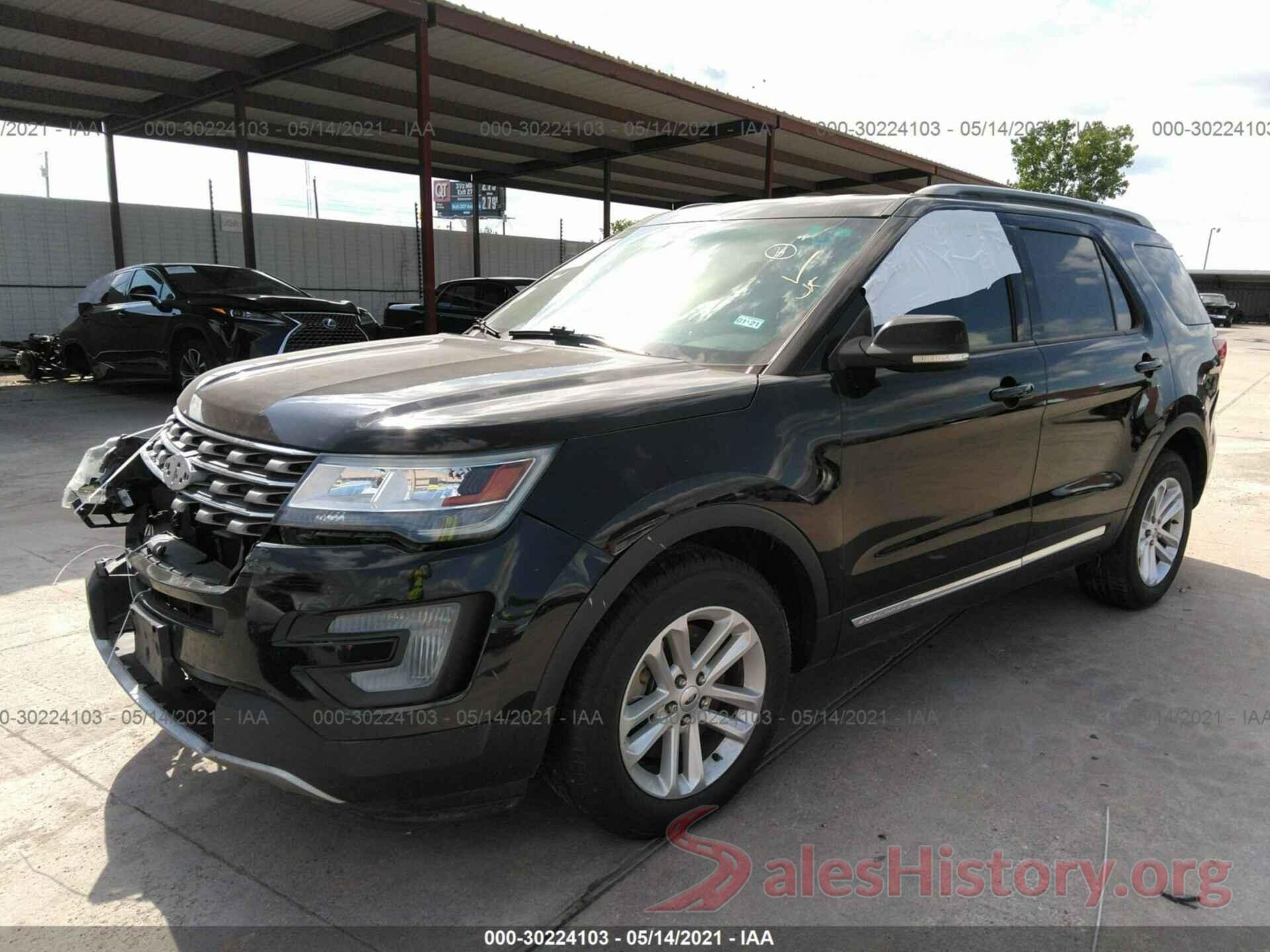 1FM5K7D89HGB13937 2017 FORD EXPLORER