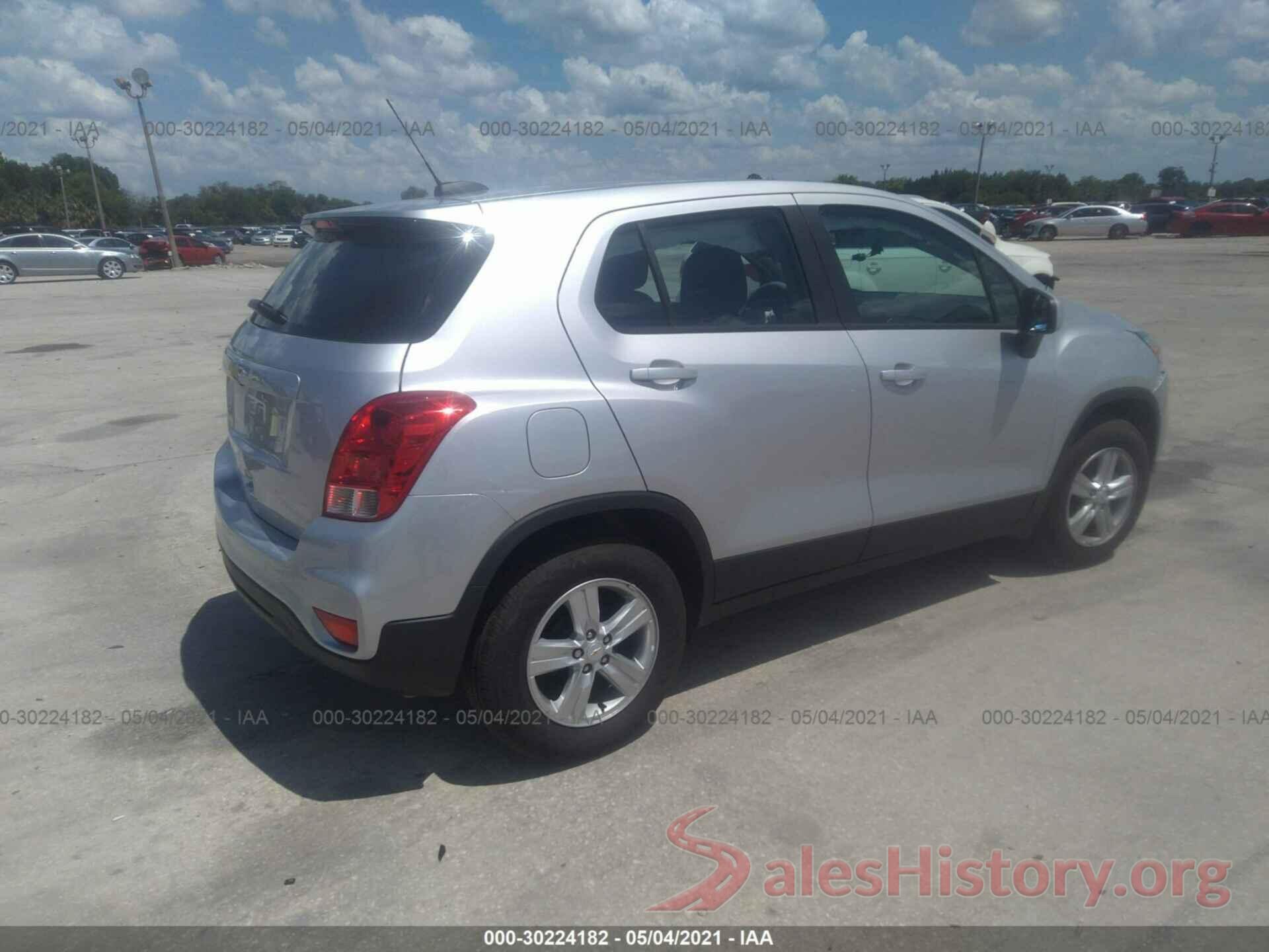 KL7CJKSB6MB327210 2021 CHEVROLET TRAX