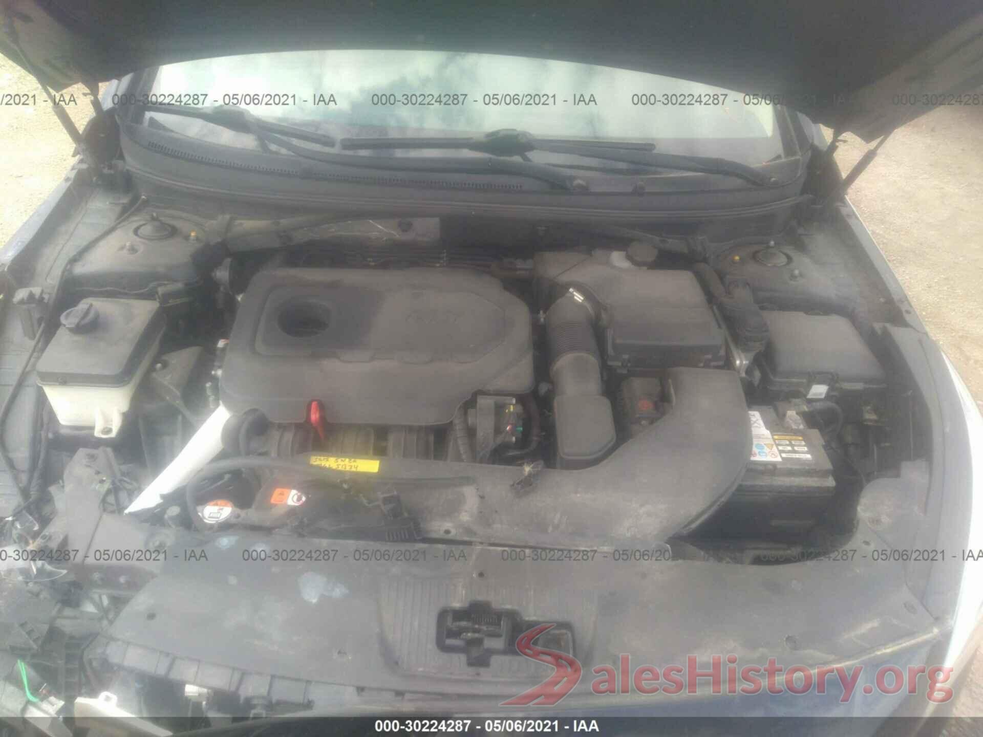 5NPE24AF0GH287119 2016 HYUNDAI SONATA