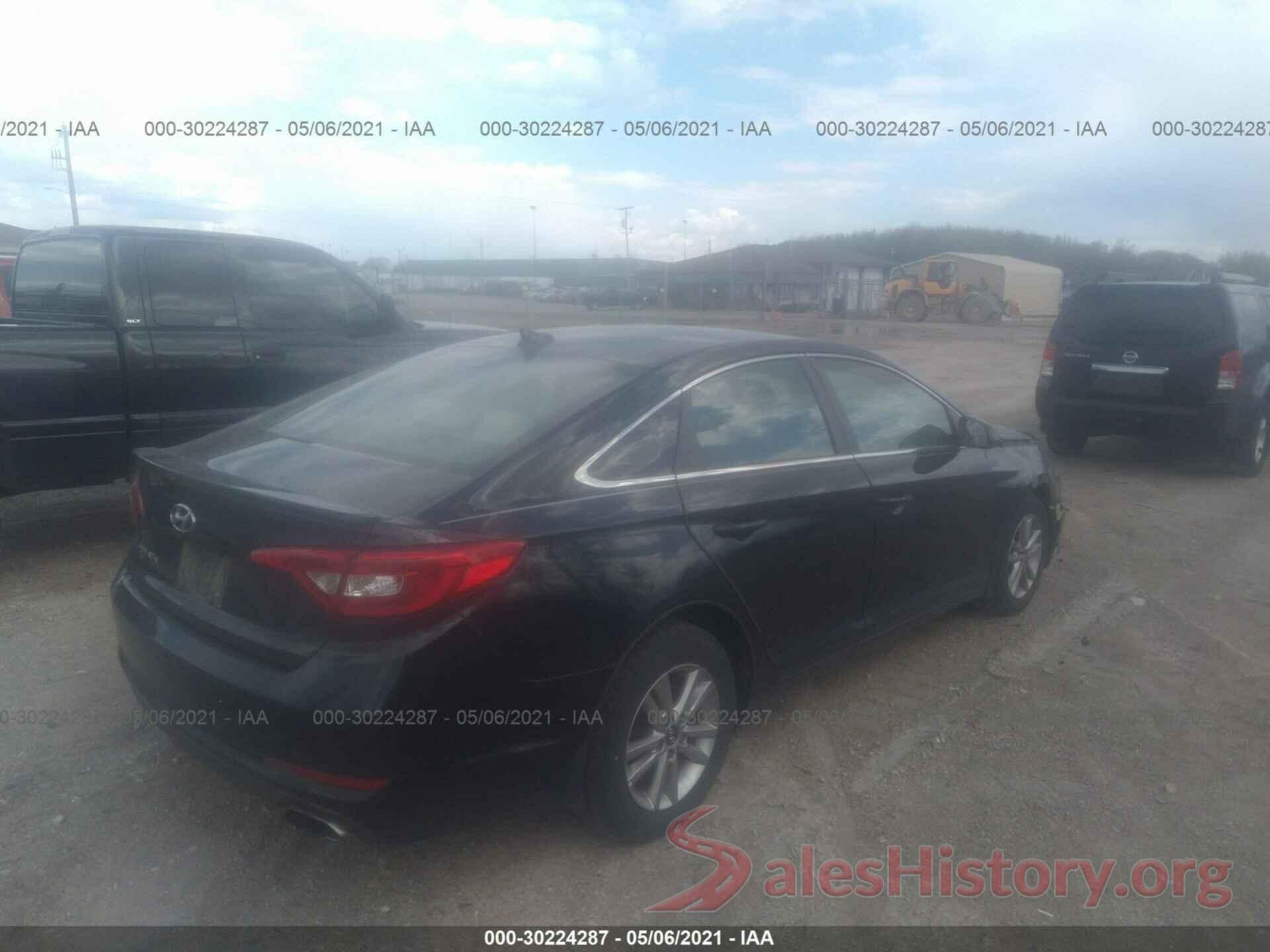 5NPE24AF0GH287119 2016 HYUNDAI SONATA