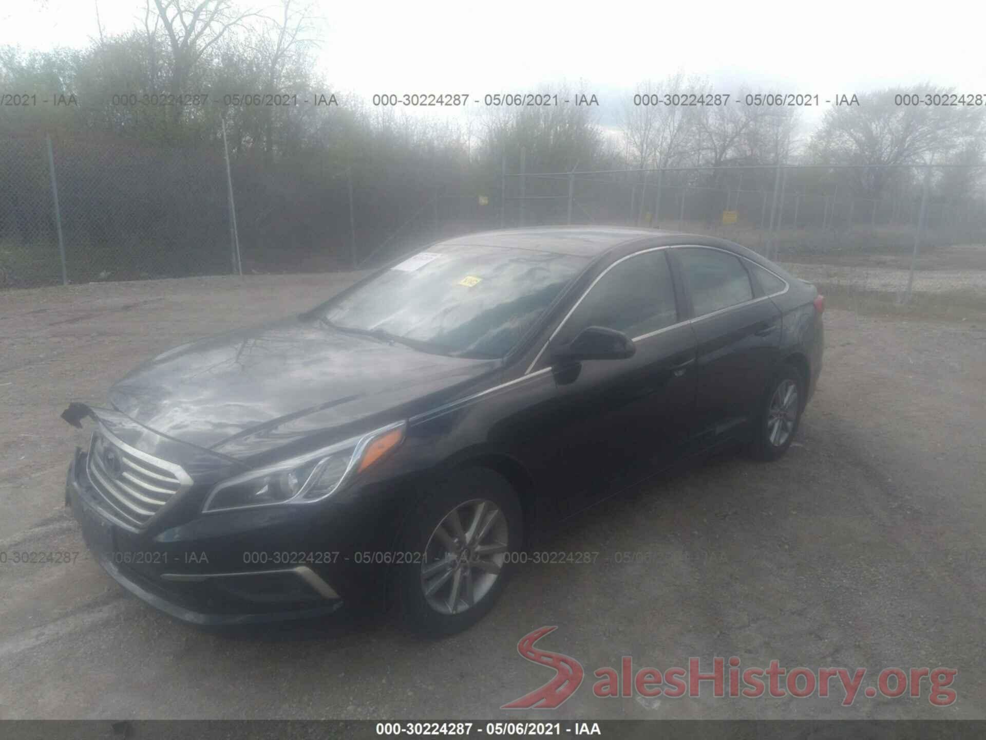 5NPE24AF0GH287119 2016 HYUNDAI SONATA