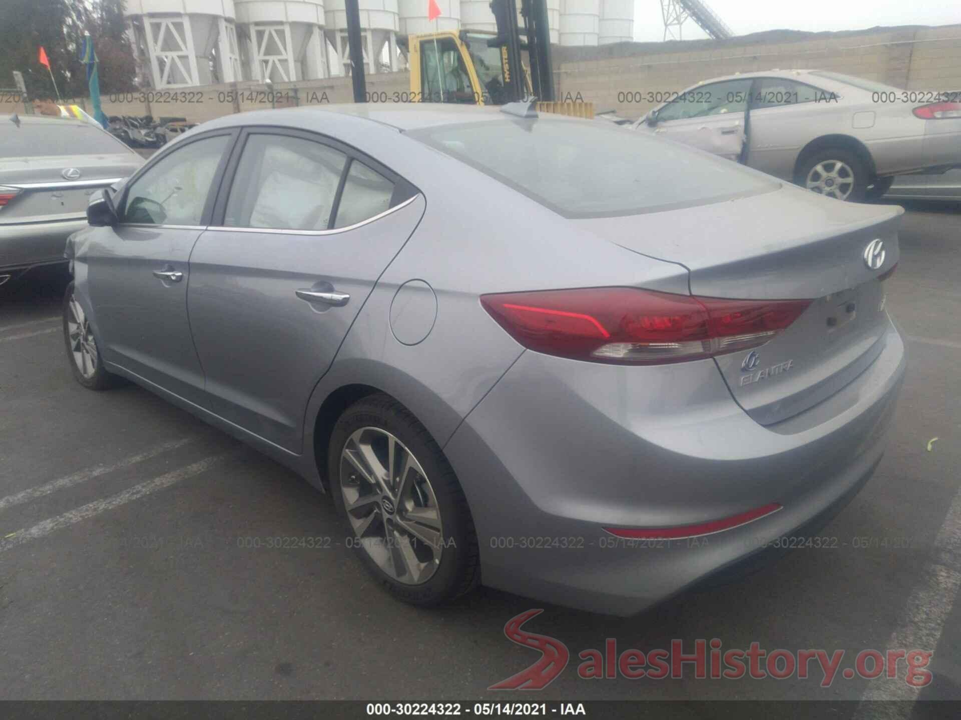 5NPD84LF2HH007435 2017 HYUNDAI ELANTRA