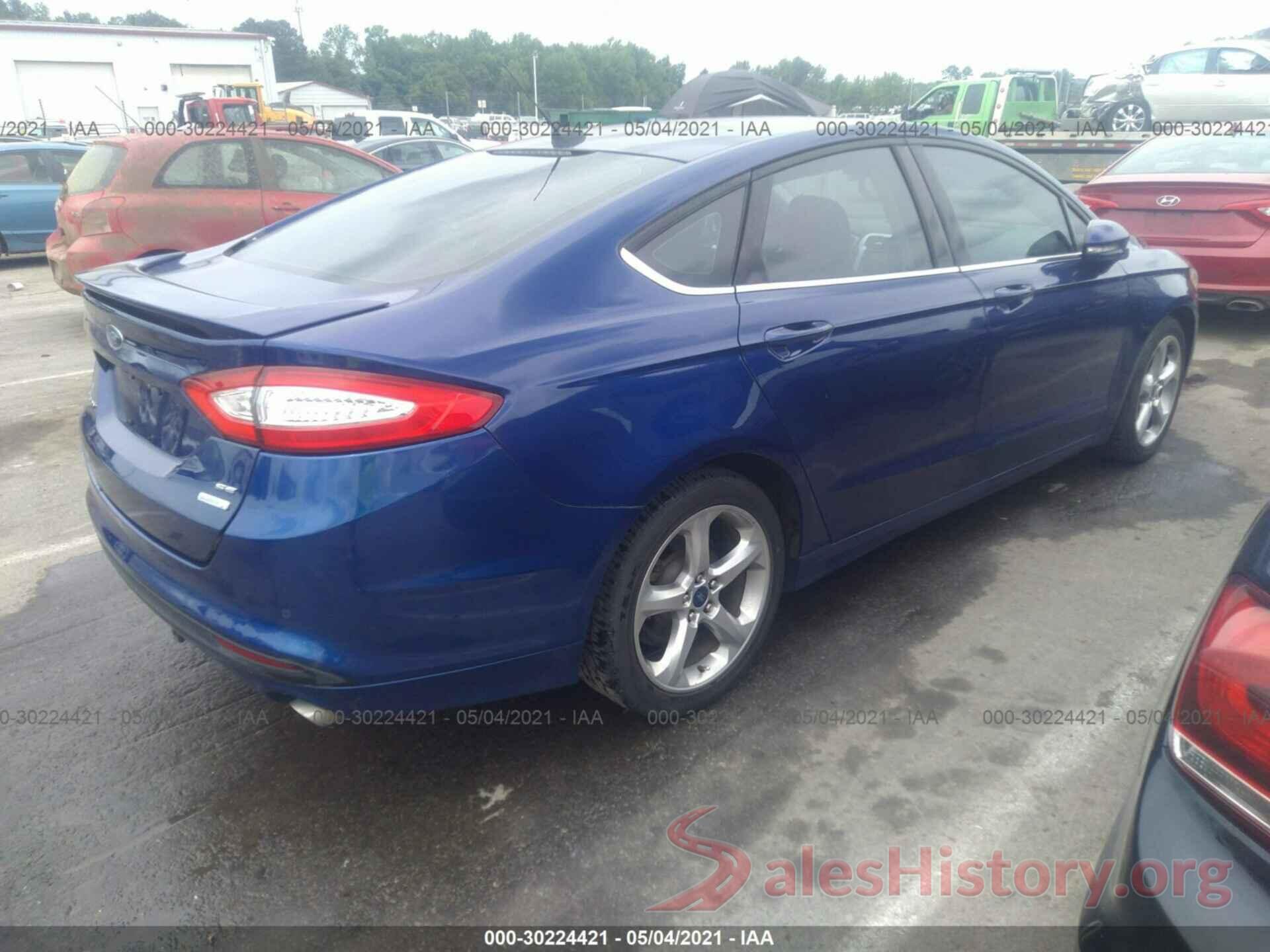 3FA6P0HD7GR221706 2016 FORD FUSION