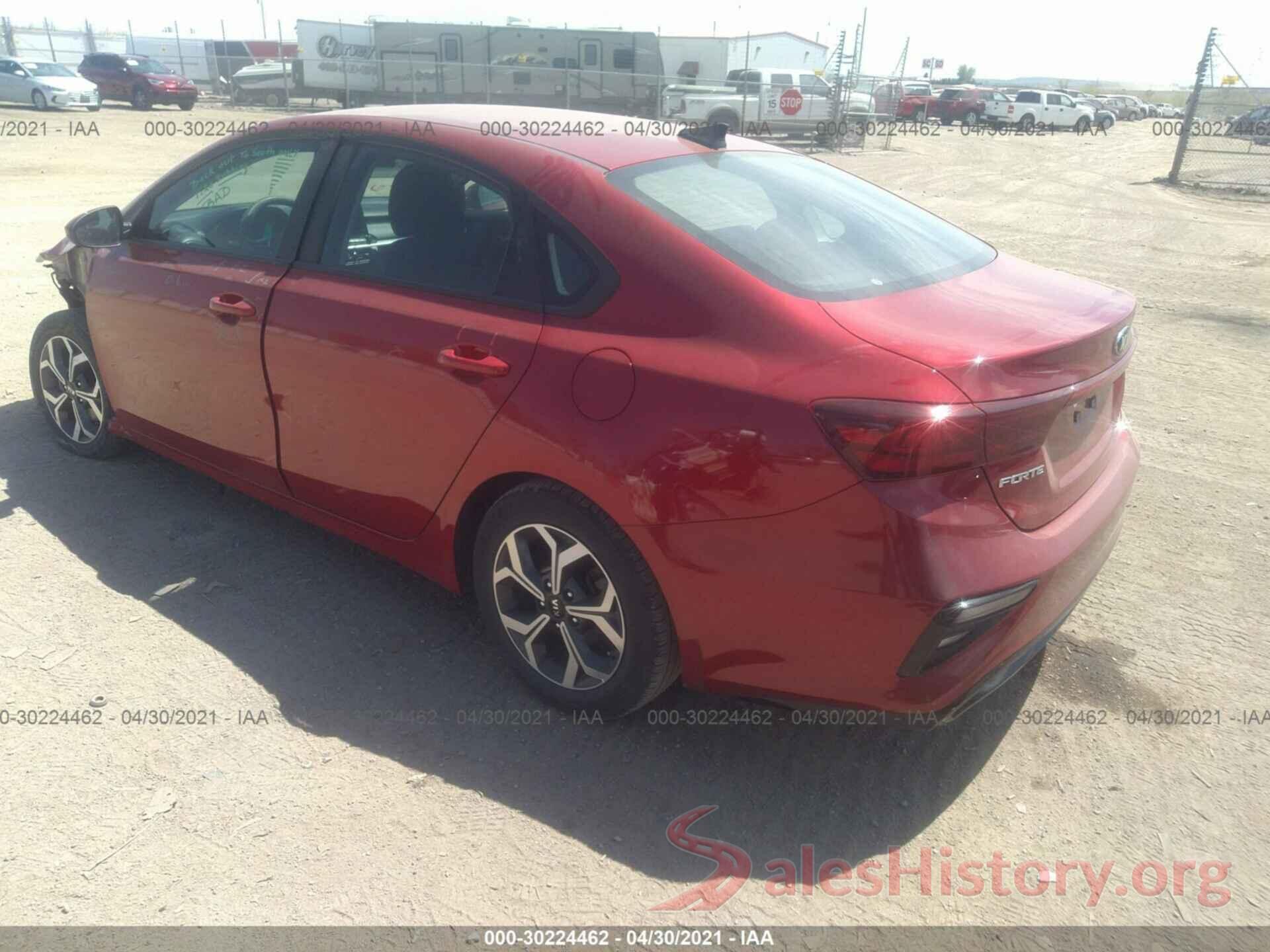 3KPF24AD4KE037009 2019 KIA FORTE