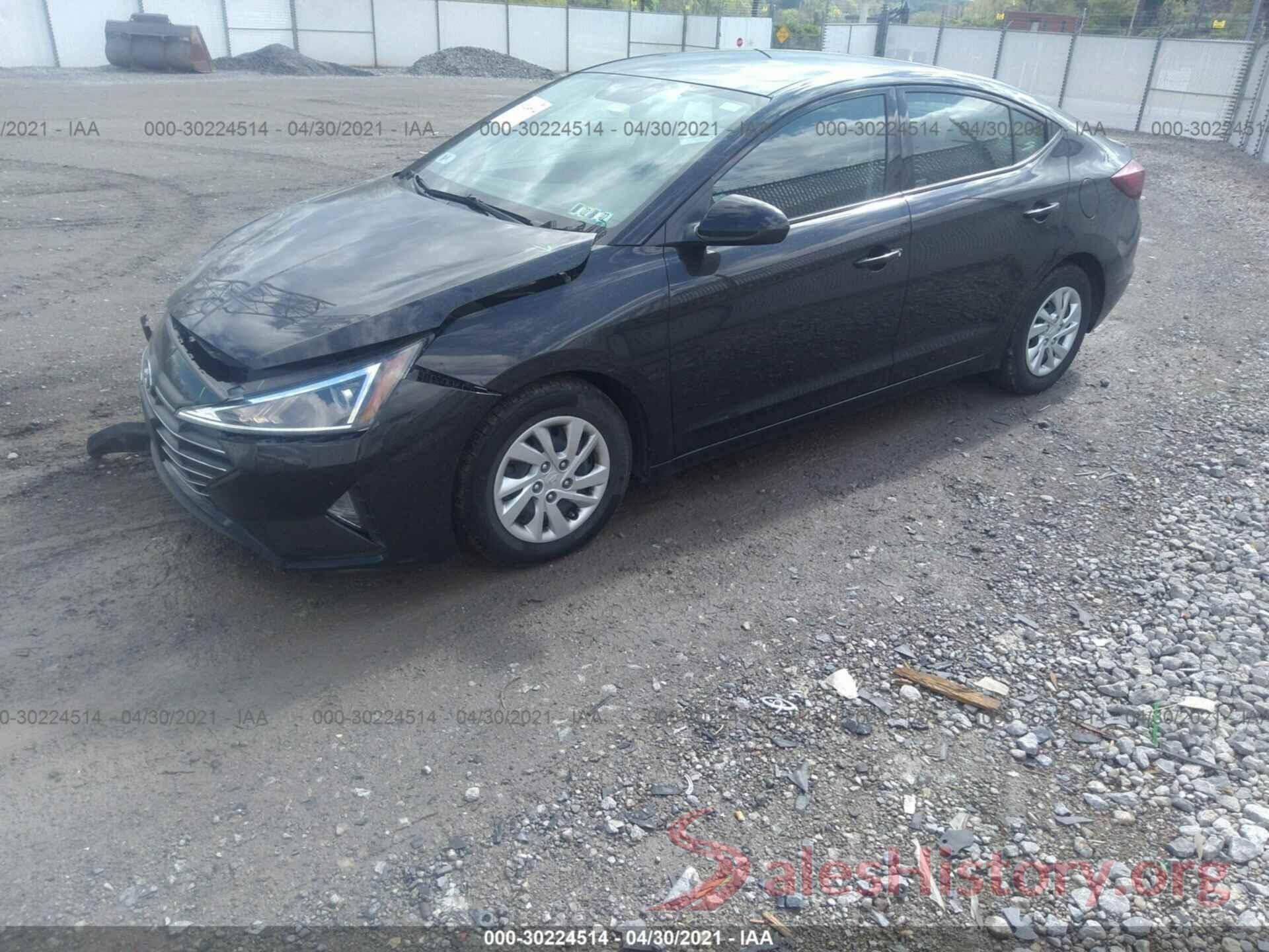 5NPD74LF3KH470971 2019 HYUNDAI ELANTRA