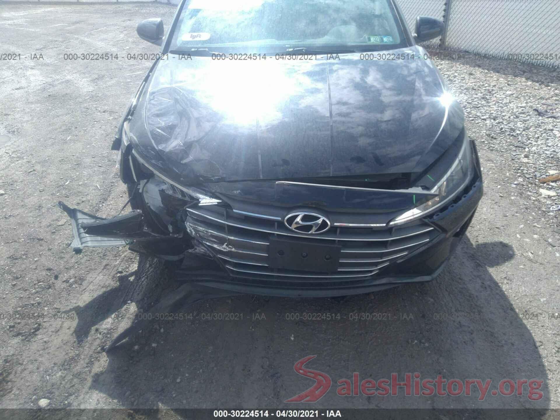 5NPD74LF3KH470971 2019 HYUNDAI ELANTRA