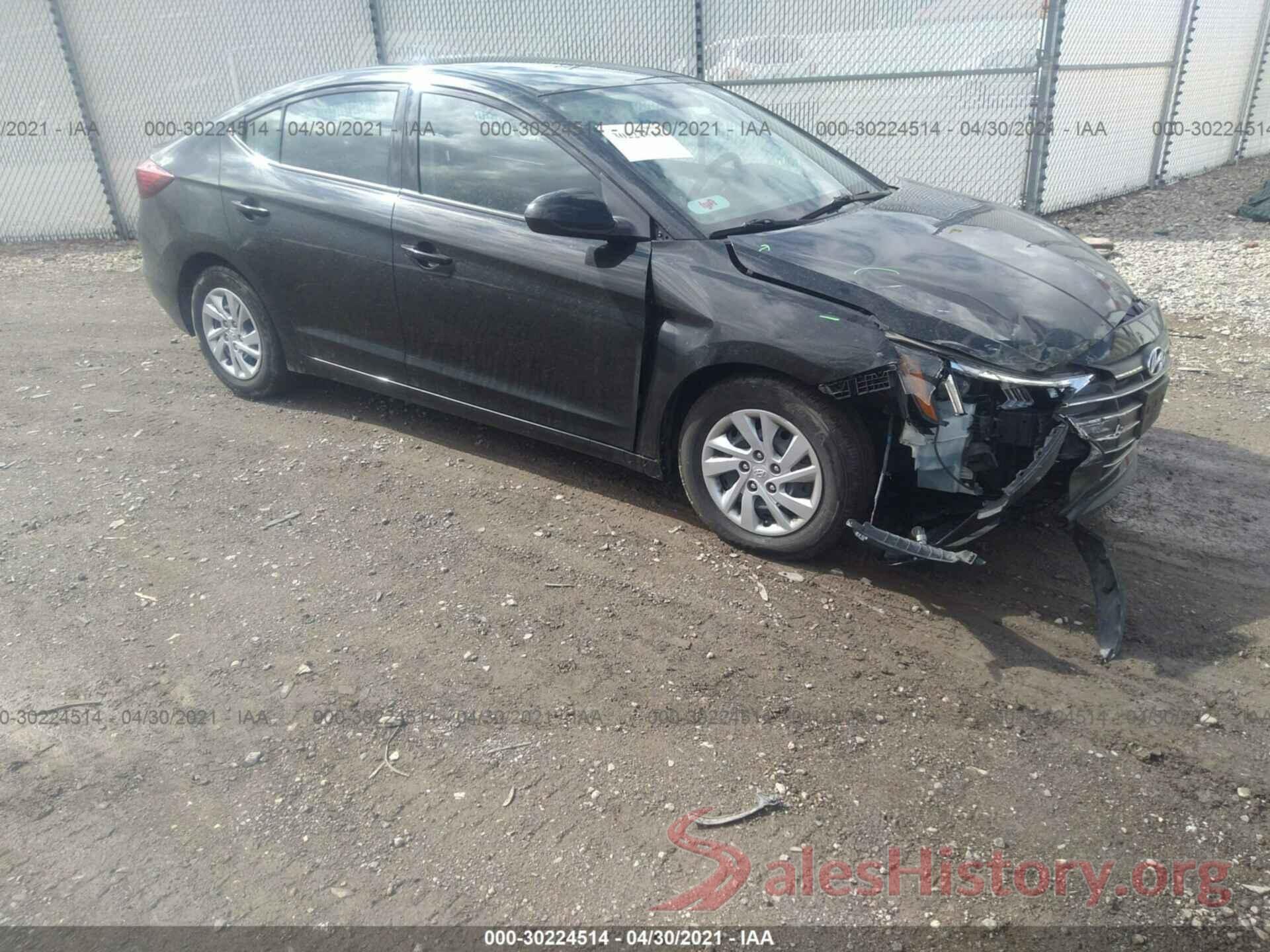 5NPD74LF3KH470971 2019 HYUNDAI ELANTRA