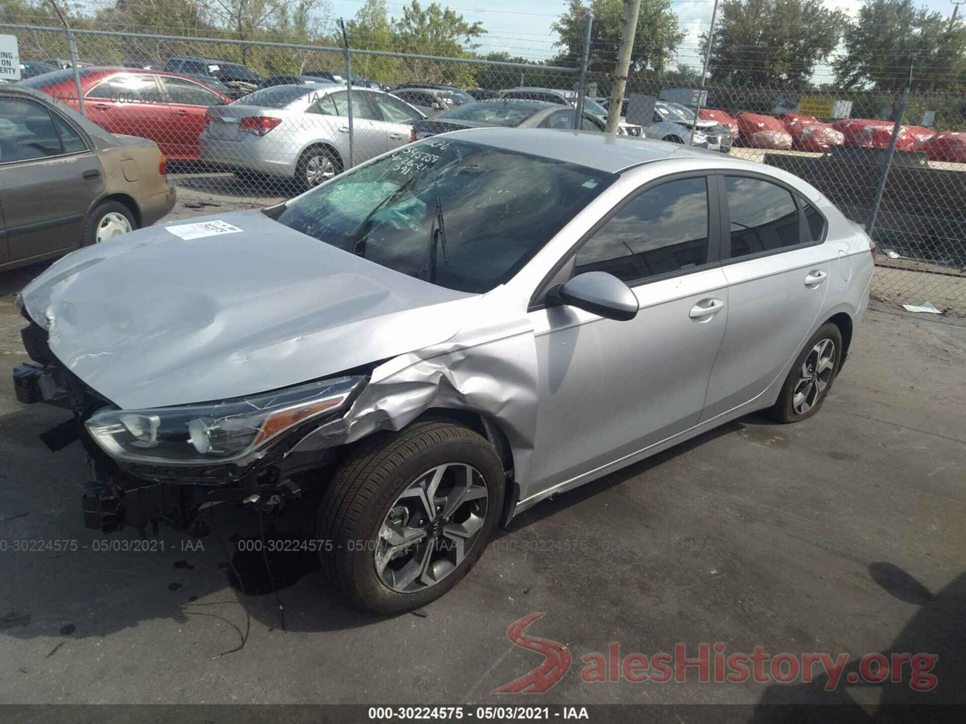 3KPF24AD4ME319704 2021 KIA FORTE