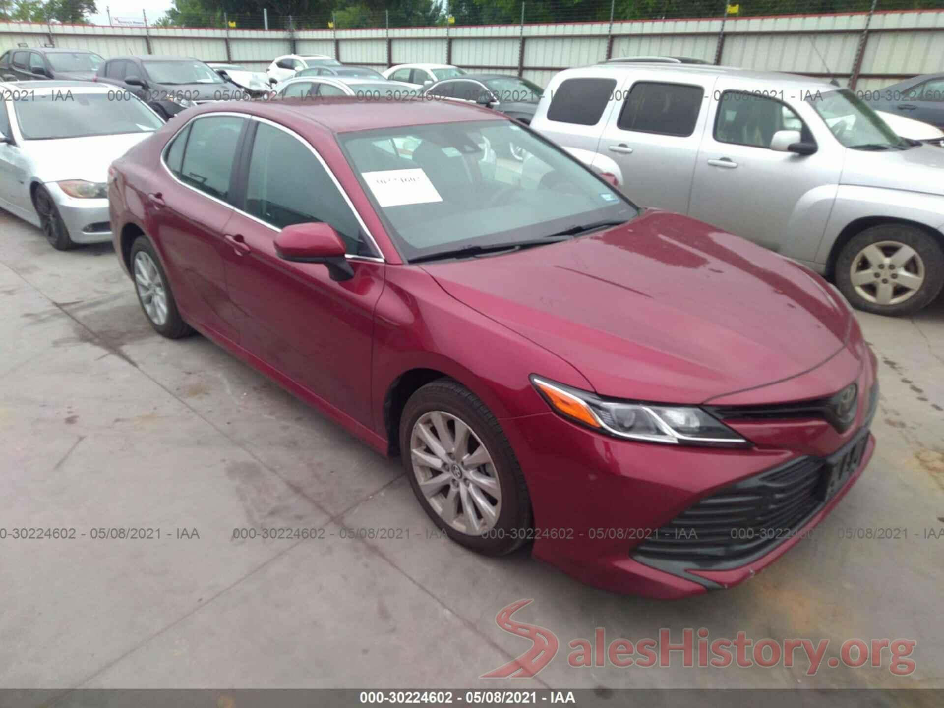 4T1B11HK9KU695474 2019 TOYOTA CAMRY