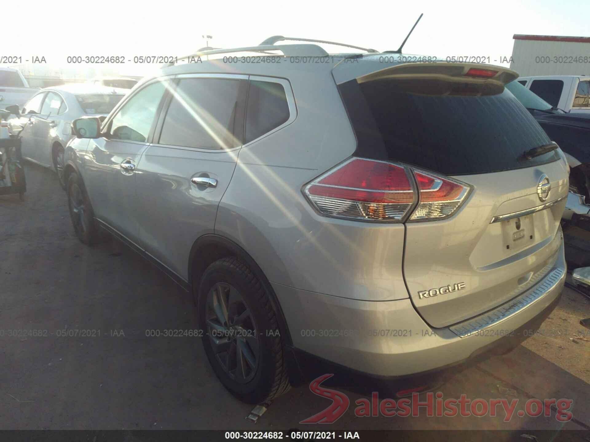 5N1AT2MT1GC779893 2016 NISSAN ROGUE