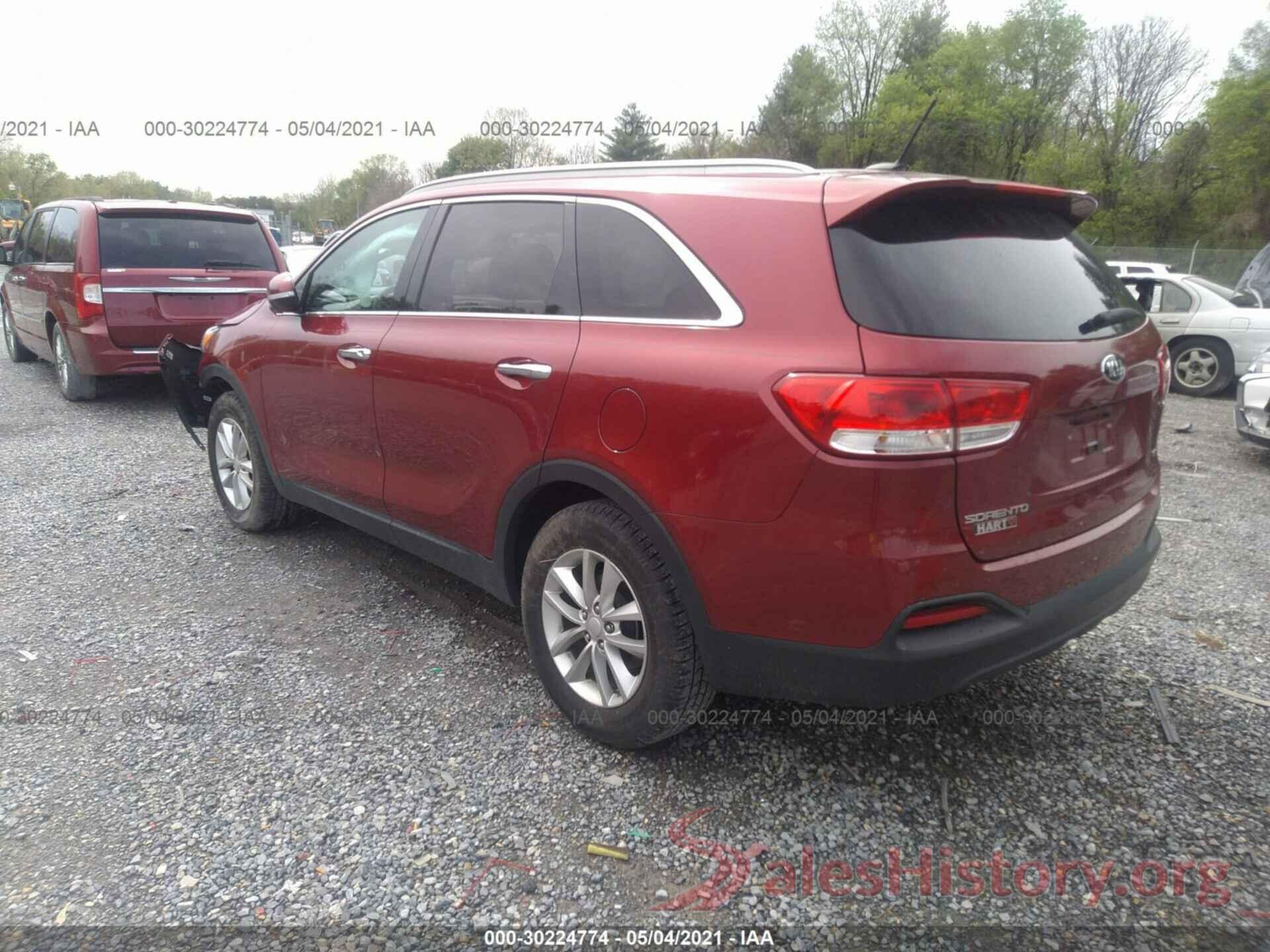 5XYPG4A37GG169740 2016 KIA SORENTO