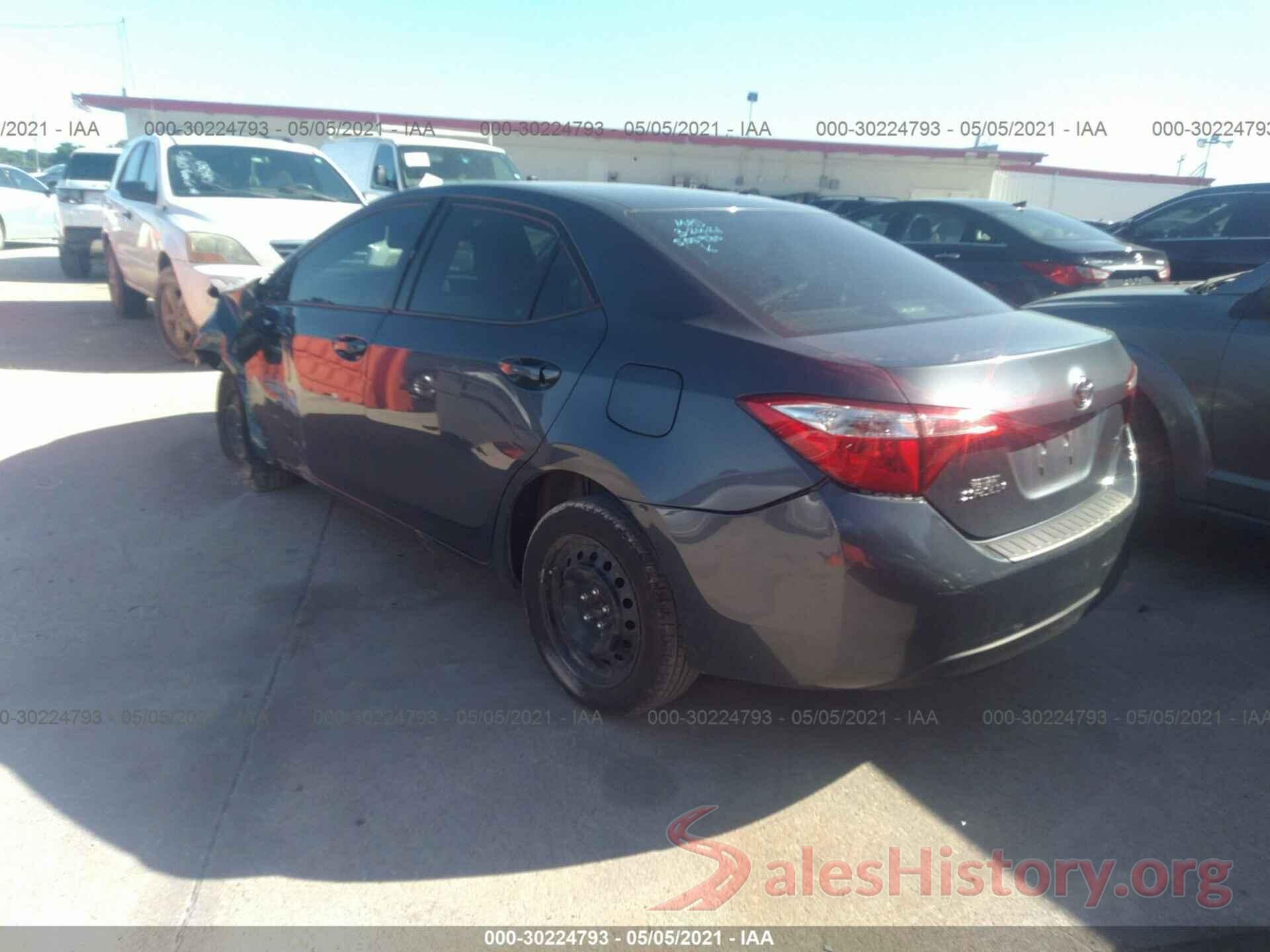 5YFBURHE6GP505980 2016 TOYOTA COROLLA