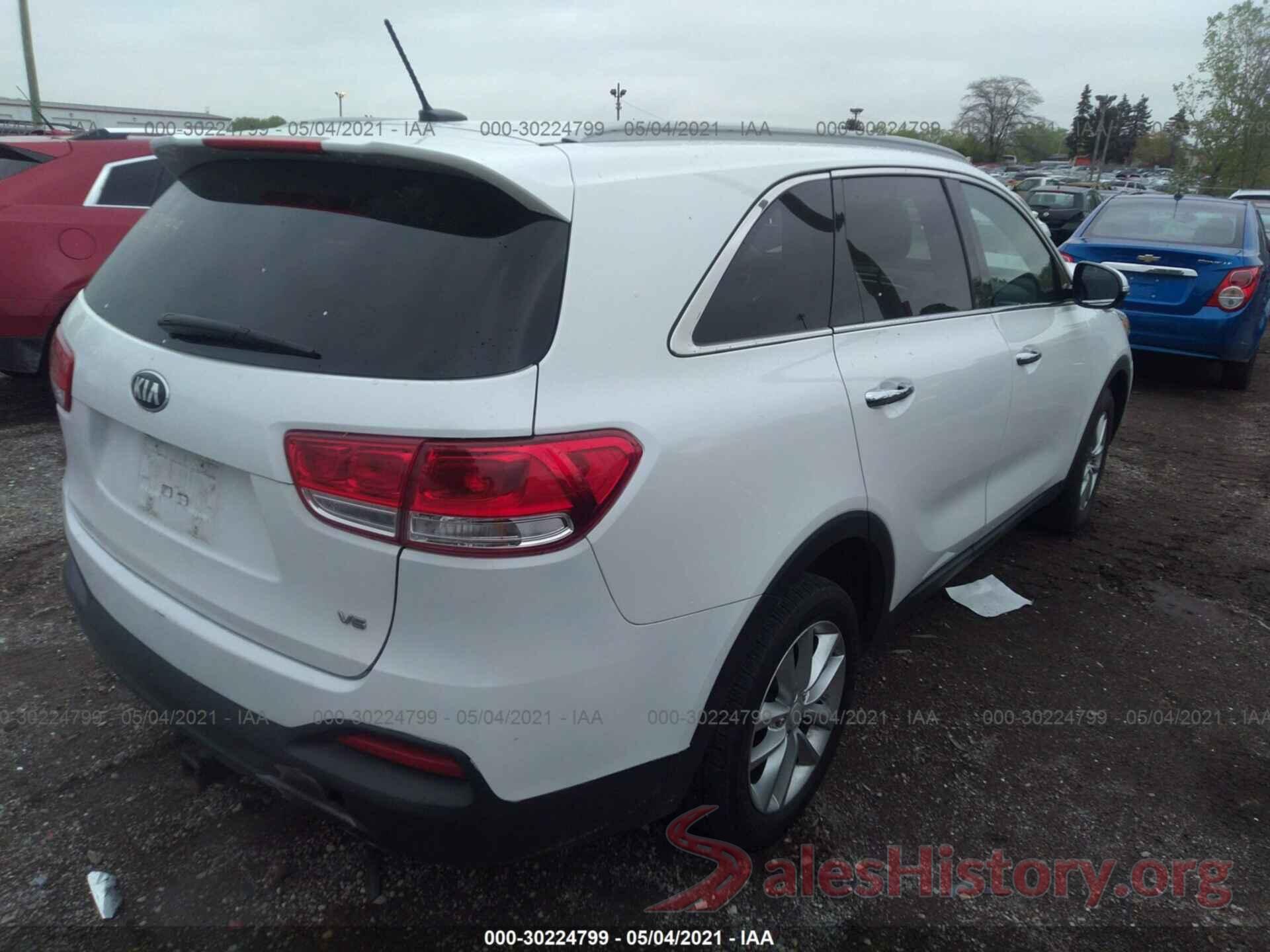 5XYPG4A57GG160005 2016 KIA SORENTO