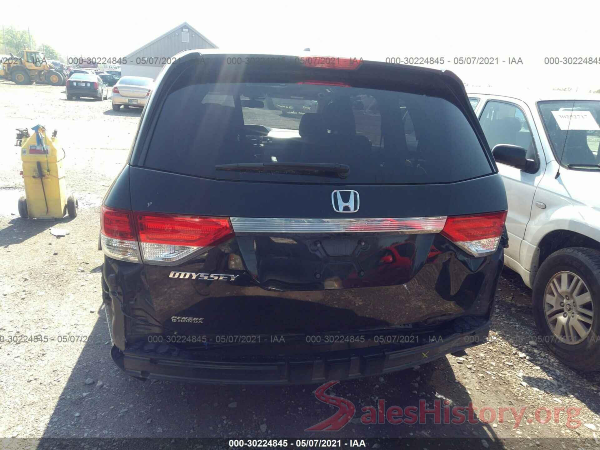 5FNRL5H67HB012129 2017 HONDA ODYSSEY