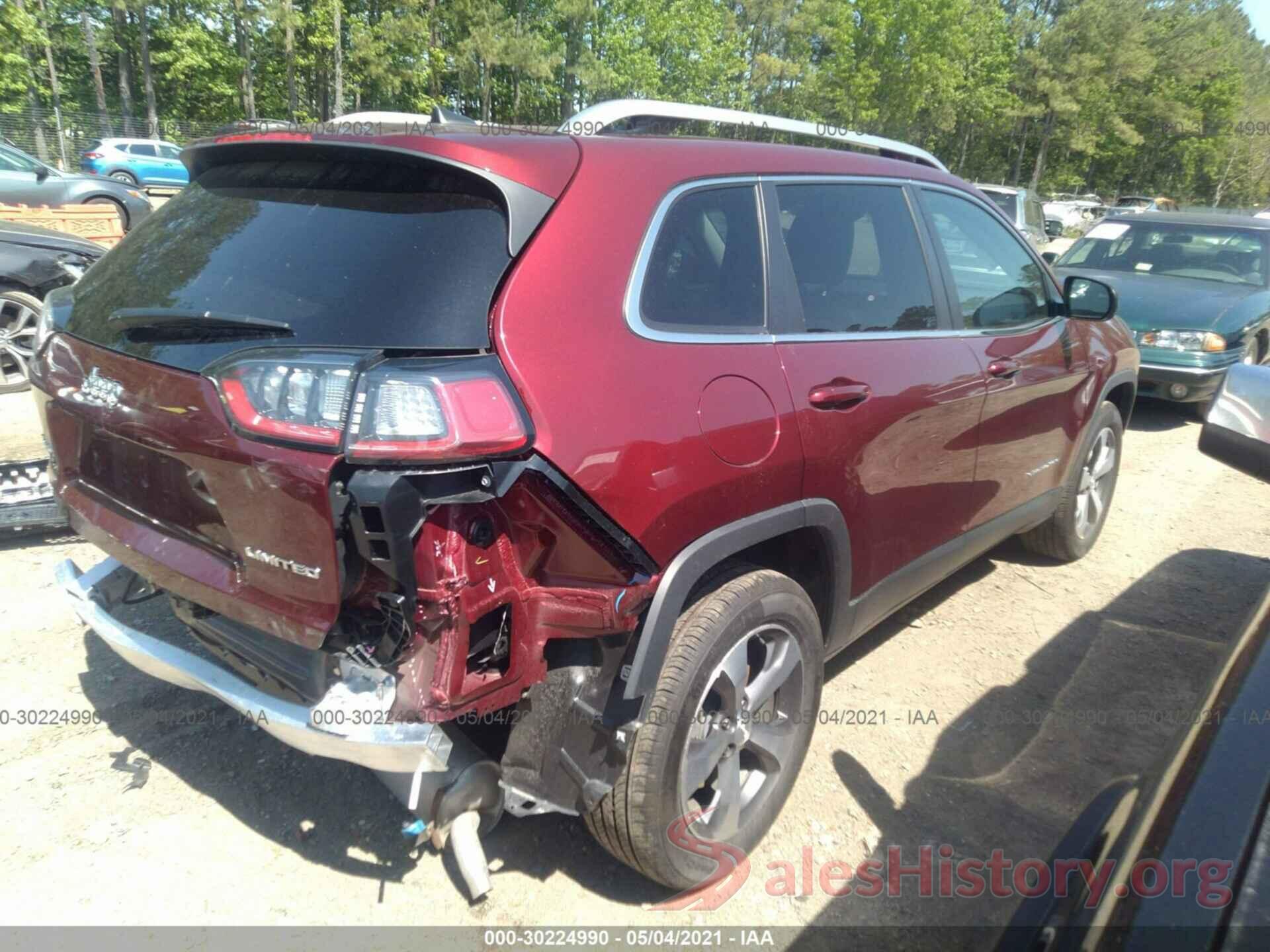 1C4PJMDX8MD177615 2021 JEEP CHEROKEE