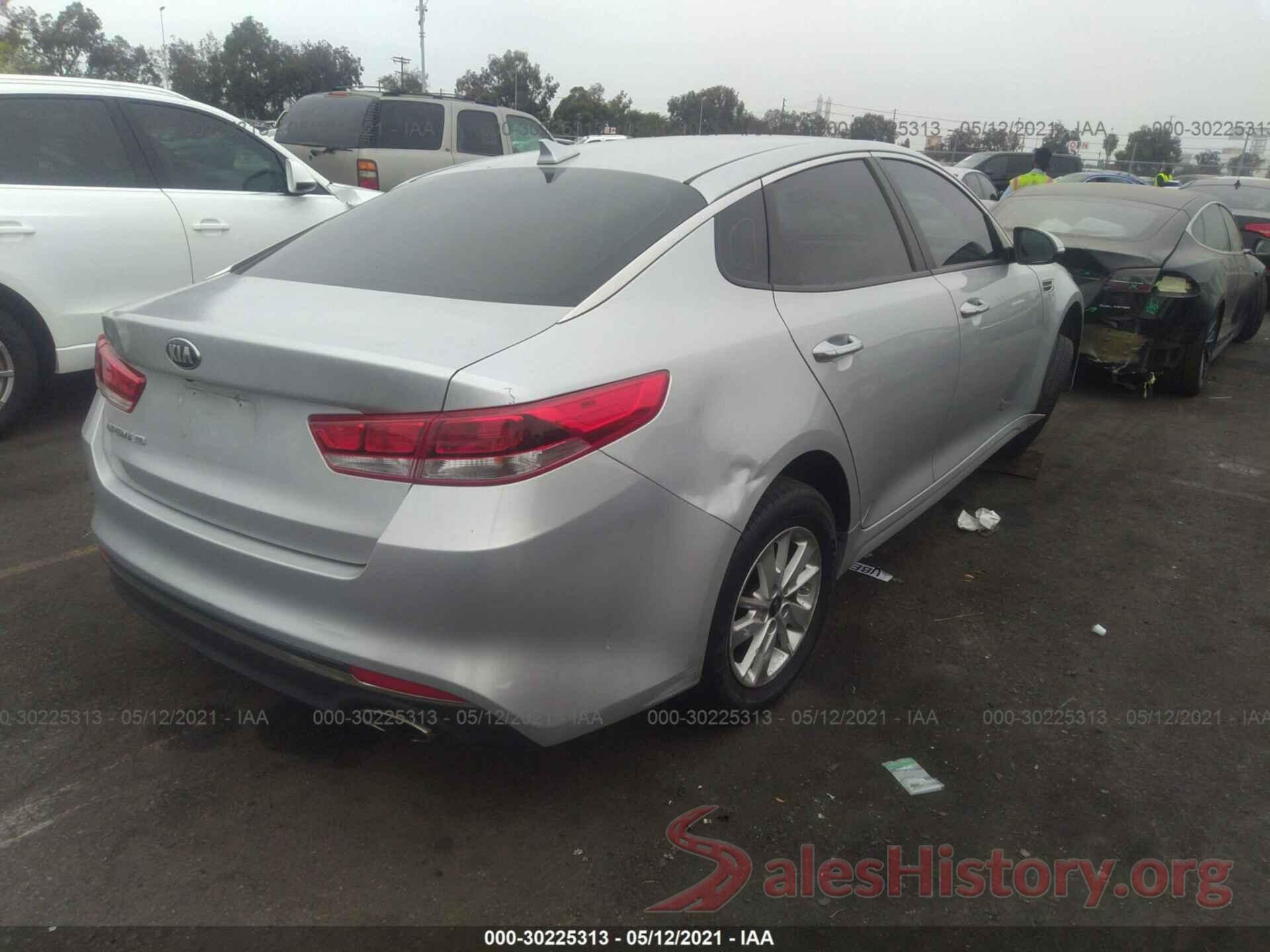 KNAGT4L33H5160484 2017 KIA OPTIMA