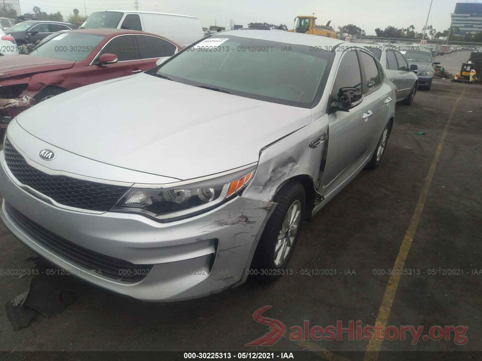 KNAGT4L33H5160484 2017 KIA OPTIMA