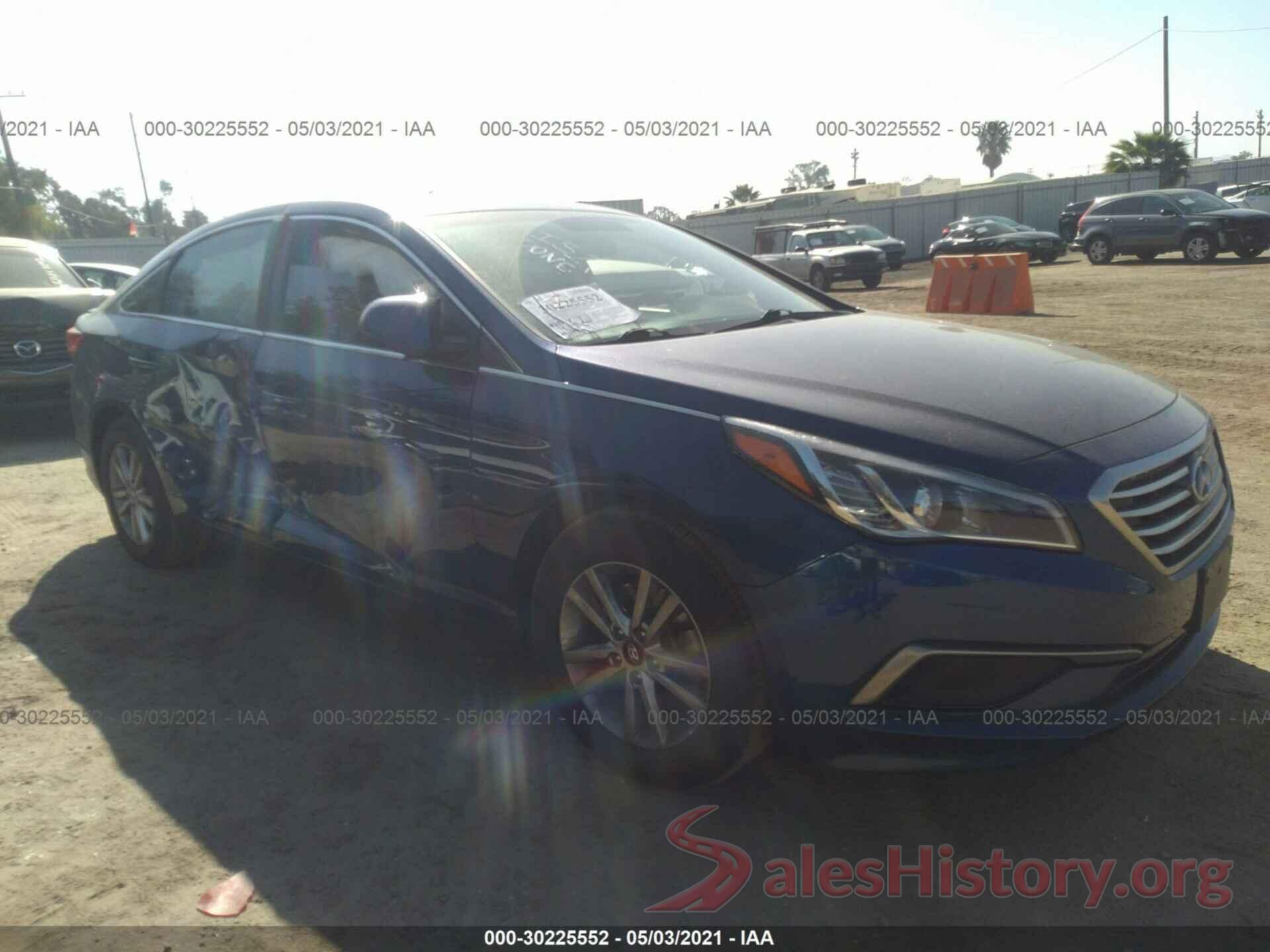 5NPE24AFXGH368953 2016 HYUNDAI SONATA