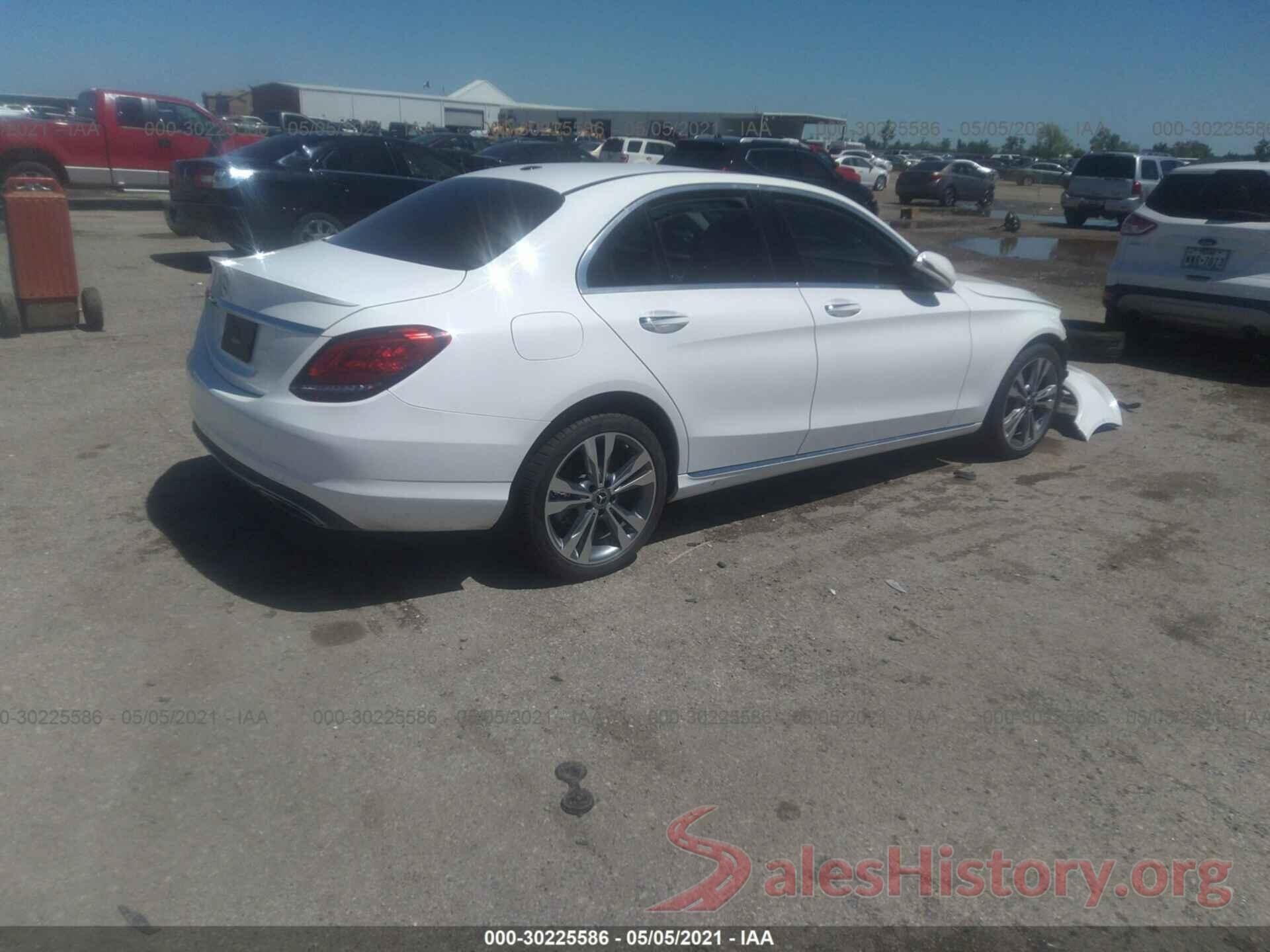 55SWF8DB7KU321846 2019 MERCEDES-BENZ C-CLASS