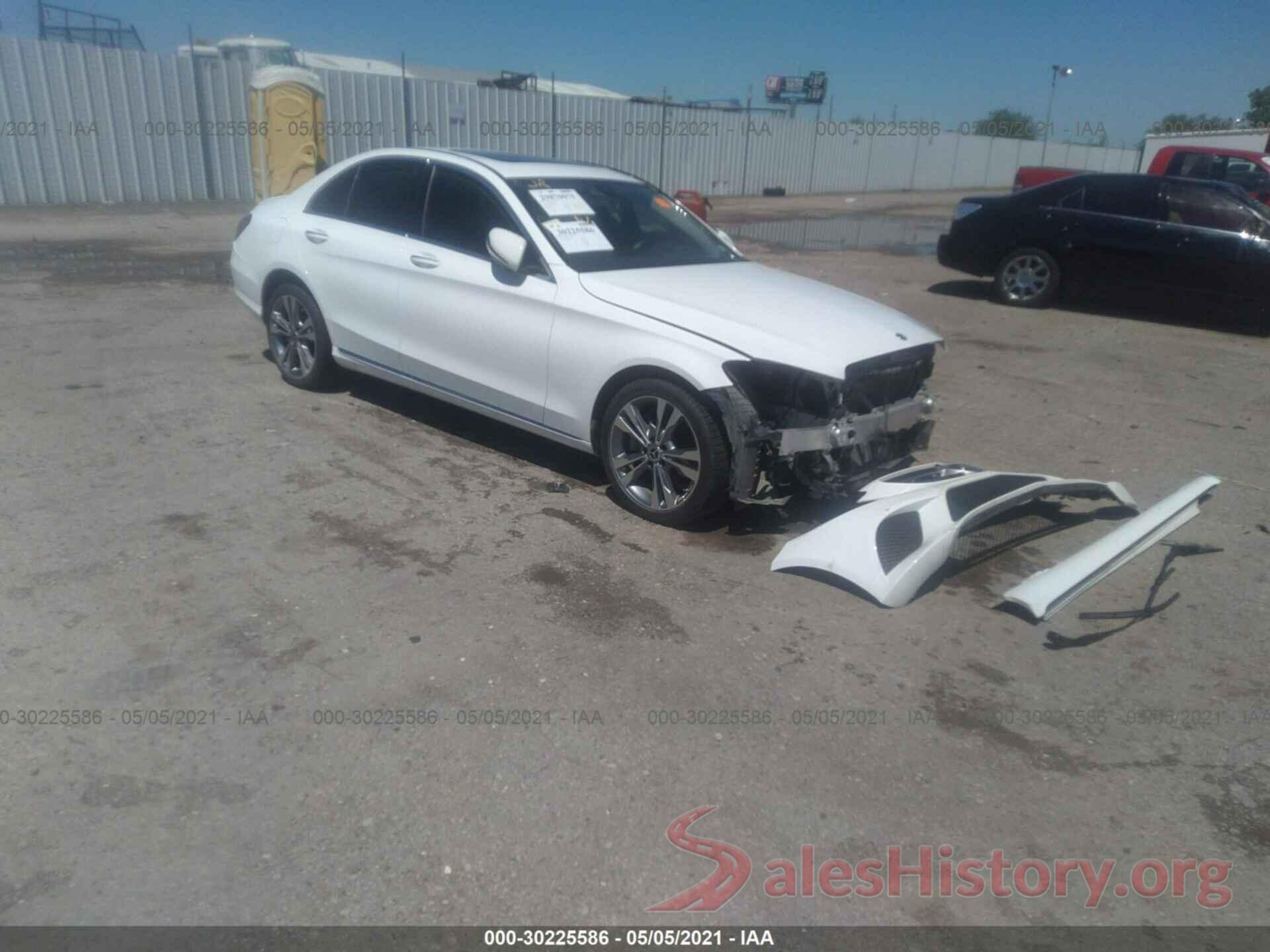 55SWF8DB7KU321846 2019 MERCEDES-BENZ C-CLASS