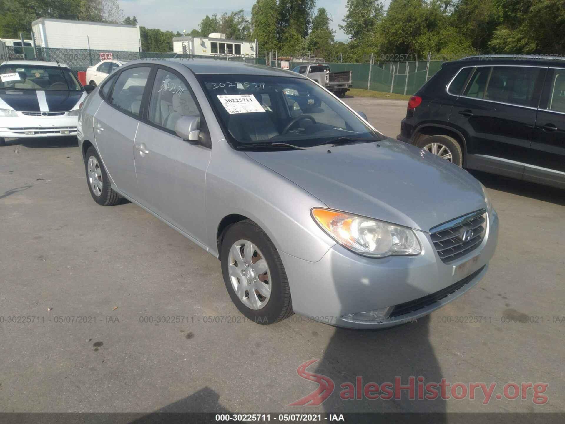 3KPF54AD8KE058551 2008 HYUNDAI ELANTRA