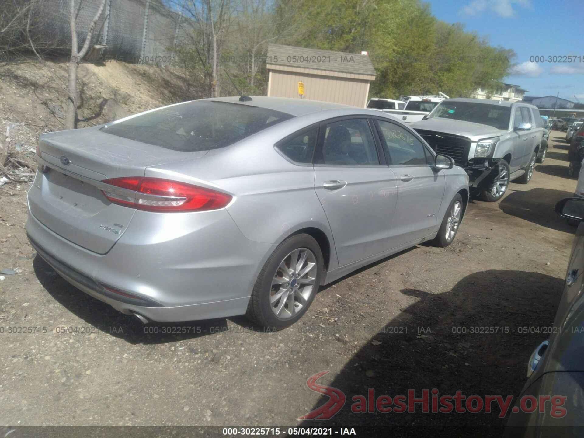 3FA6P0LU8HR157541 2017 FORD FUSION