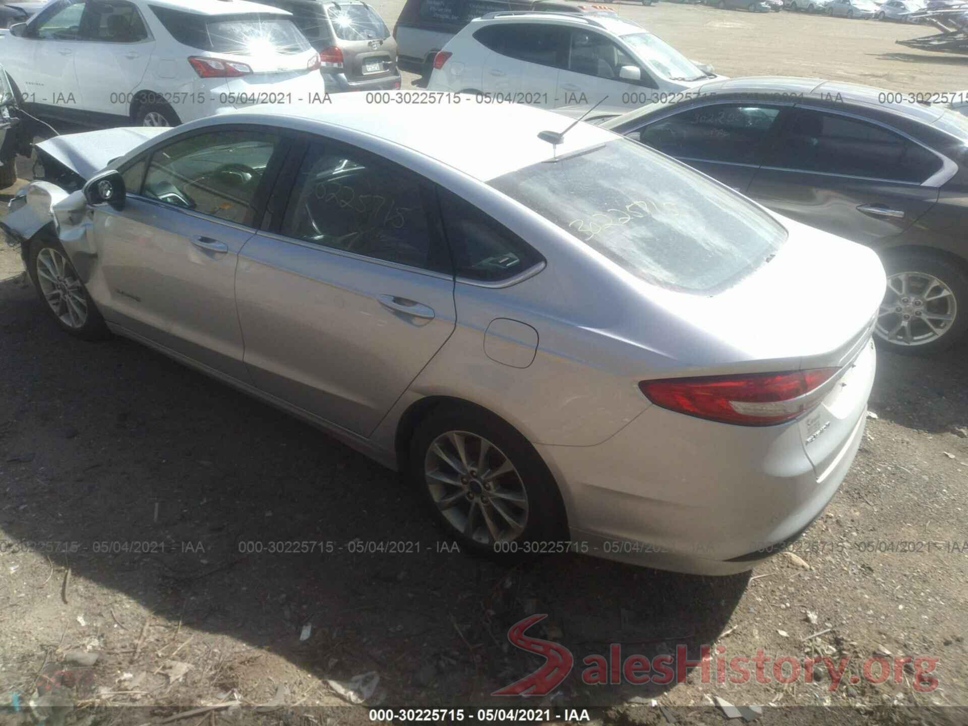 3FA6P0LU8HR157541 2017 FORD FUSION