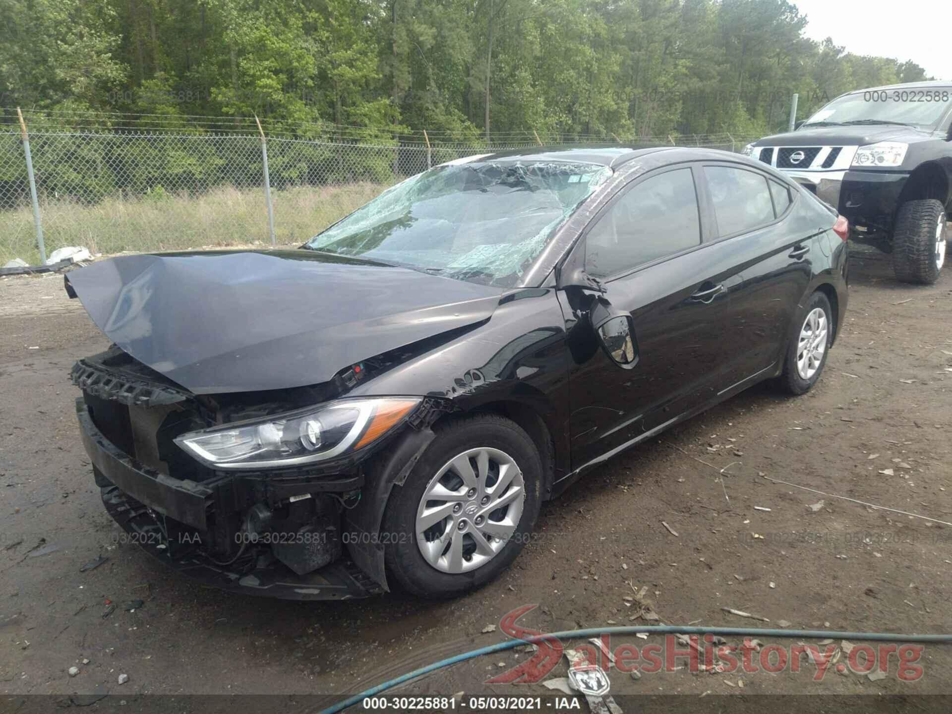 5NPD74LF5JH221571 2018 HYUNDAI ELANTRA