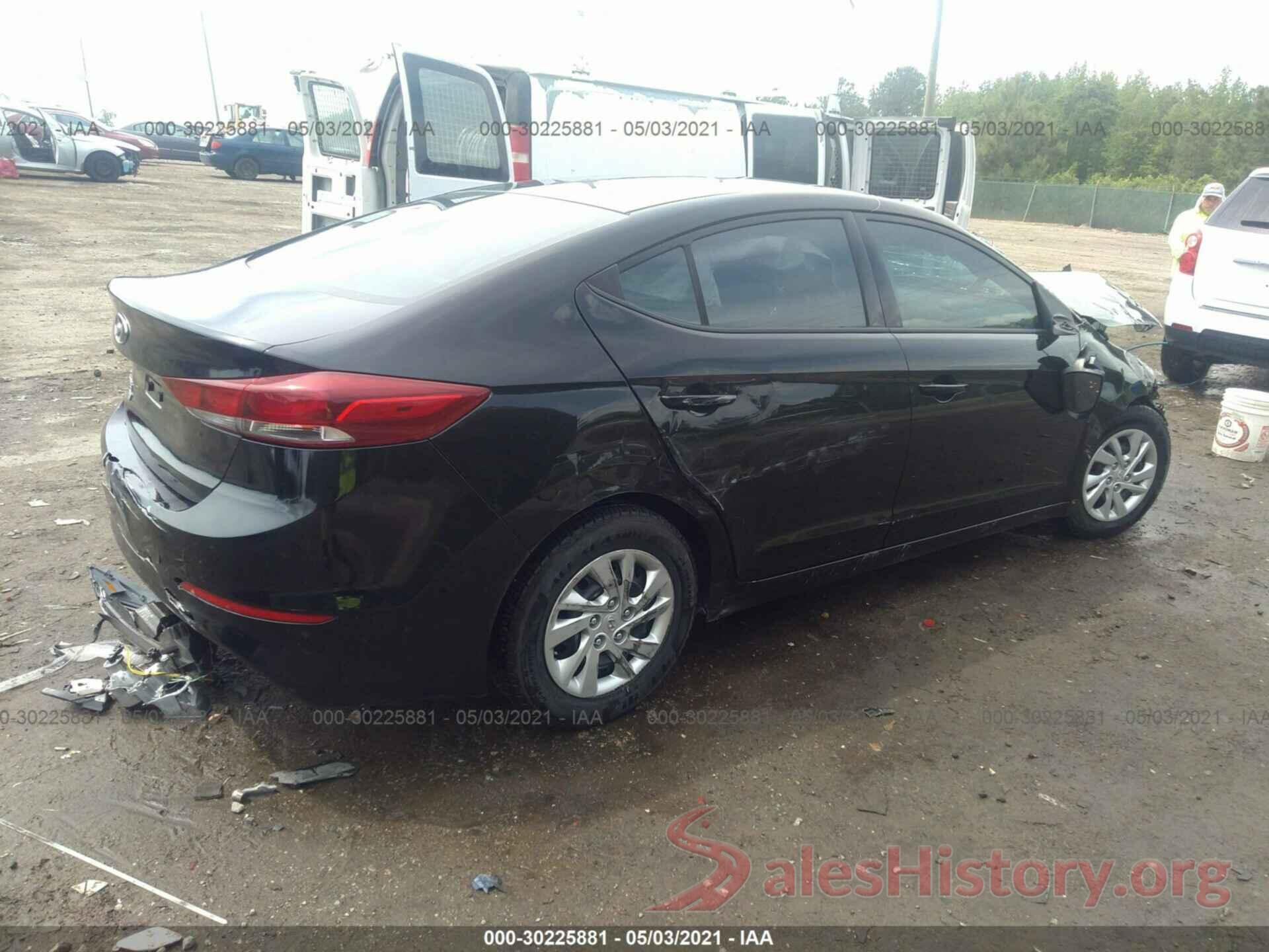 5NPD74LF5JH221571 2018 HYUNDAI ELANTRA