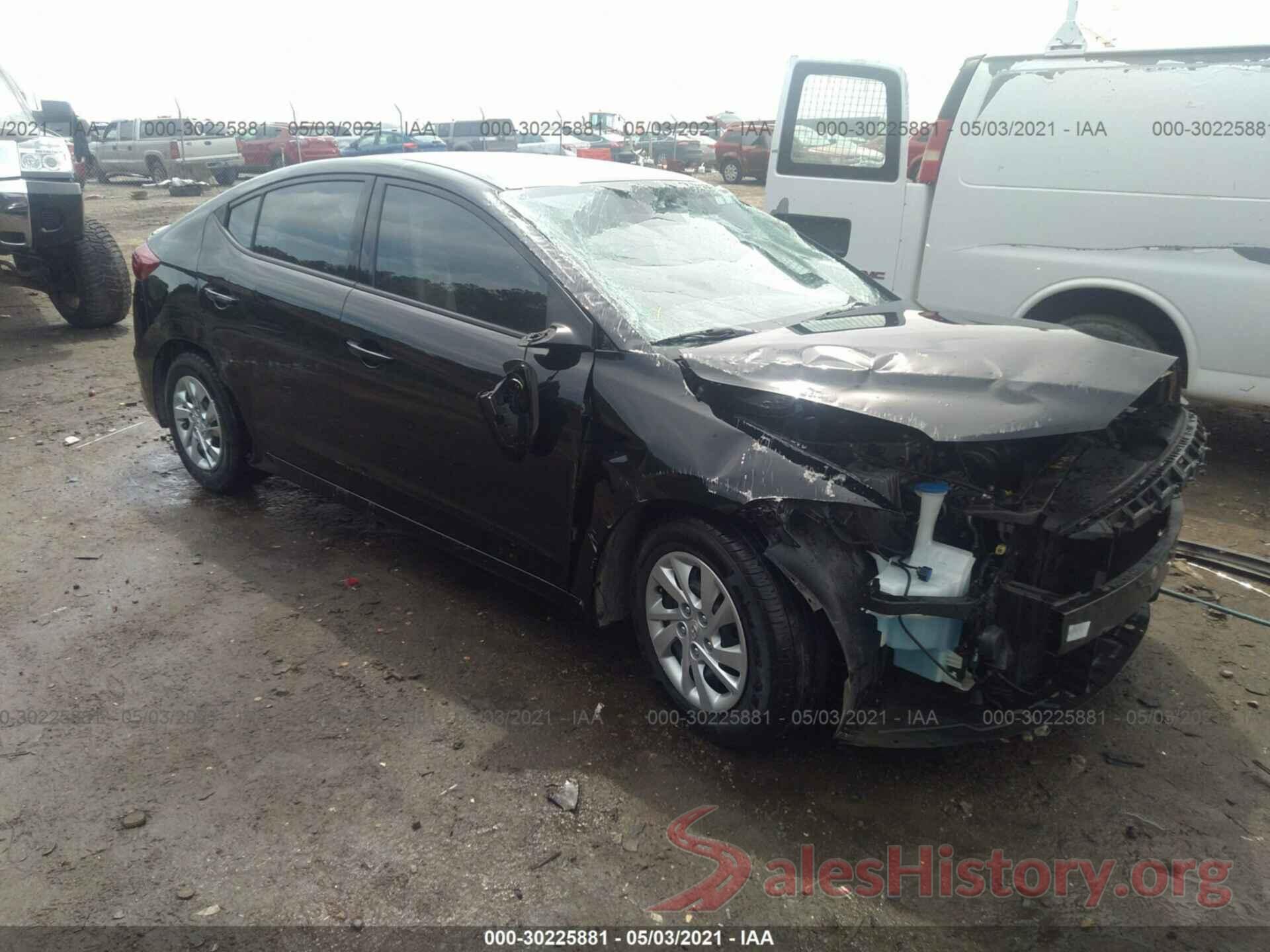 5NPD74LF5JH221571 2018 HYUNDAI ELANTRA