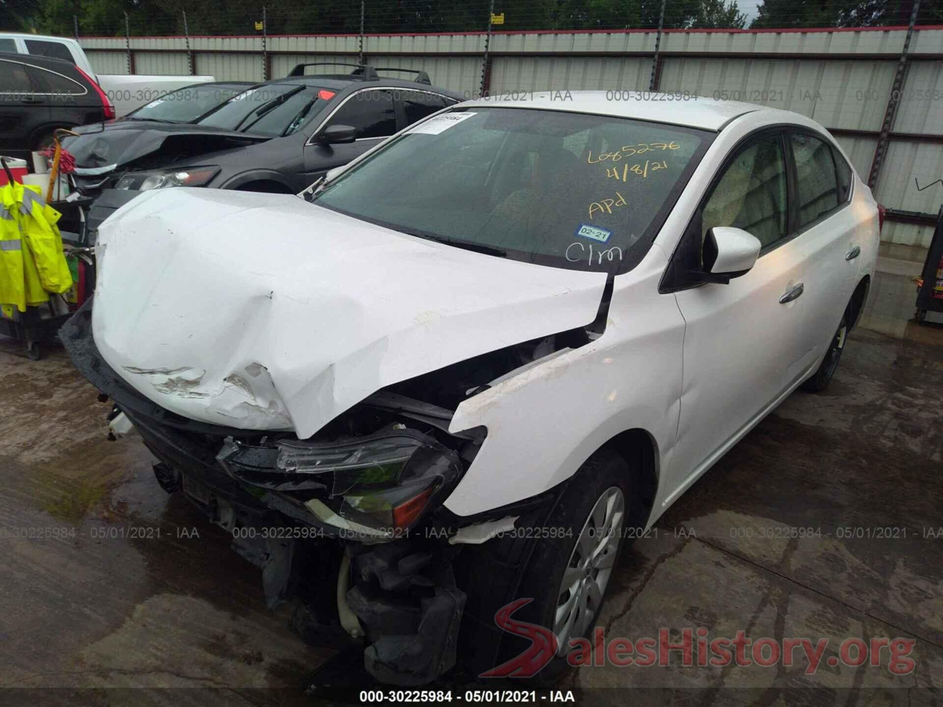 3N1AB7AP7GY321832 2016 NISSAN SENTRA