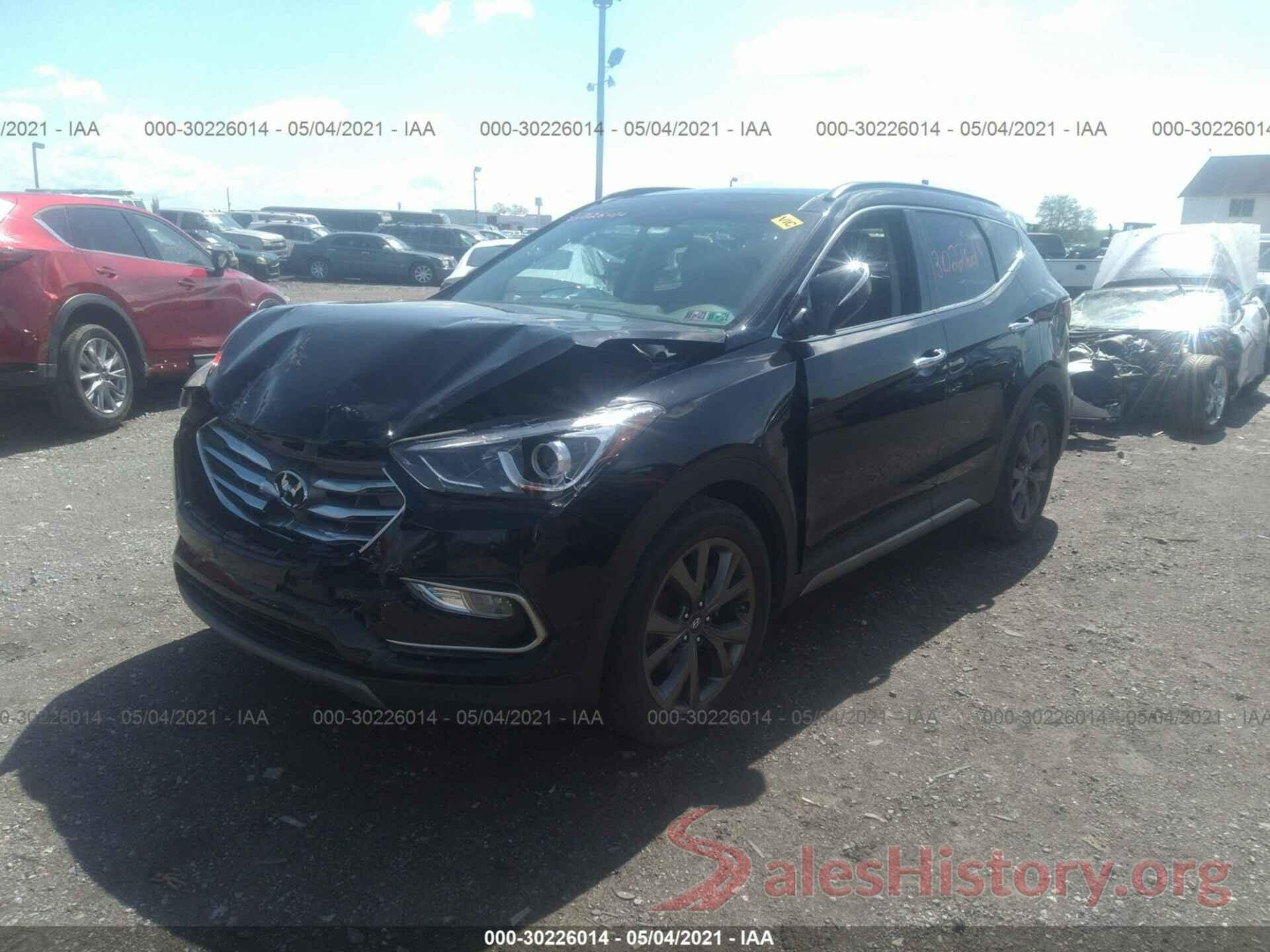 5XYZWDLAXJG537231 2018 HYUNDAI SANTA FE SPORT