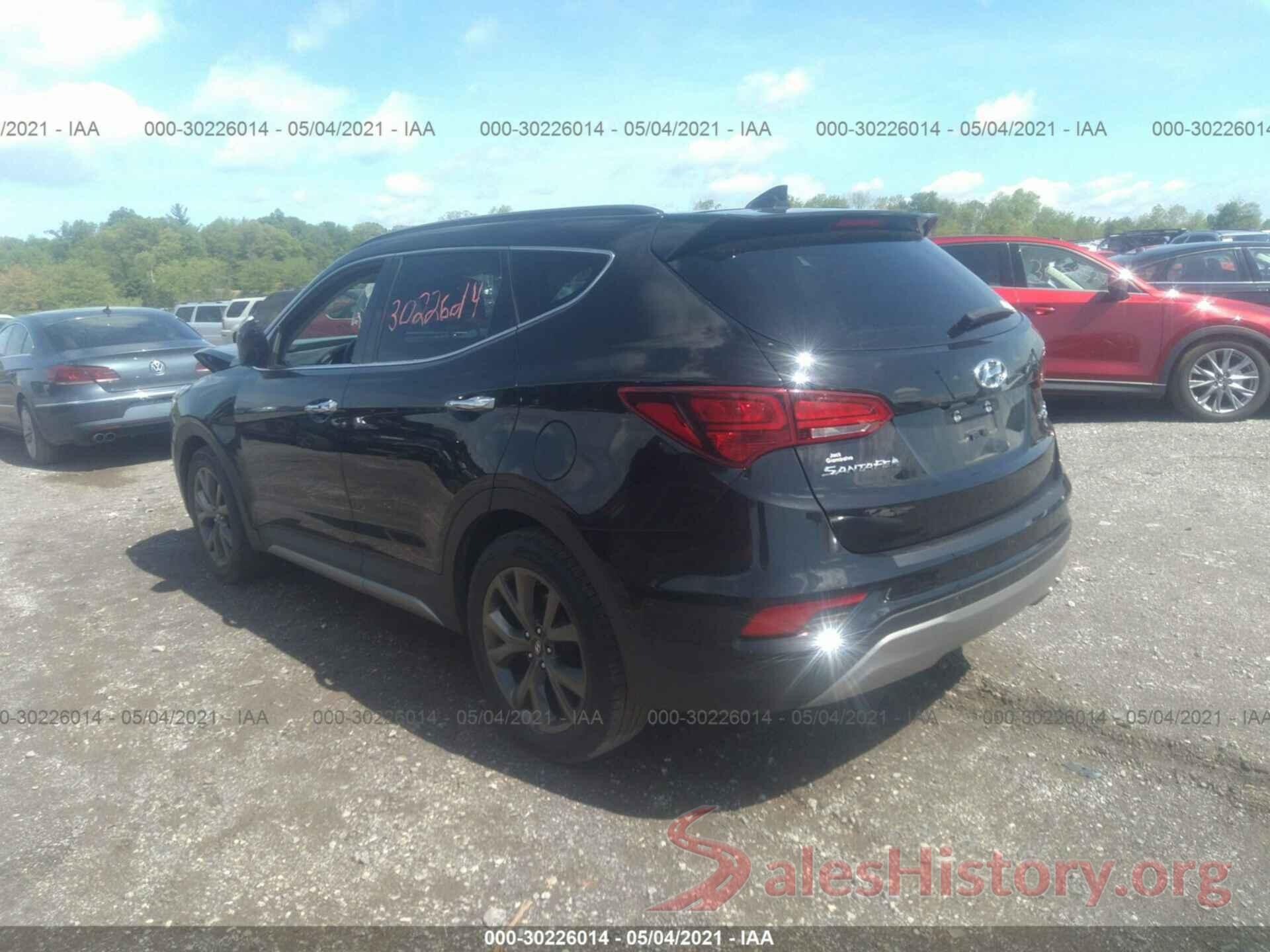 5XYZWDLAXJG537231 2018 HYUNDAI SANTA FE SPORT