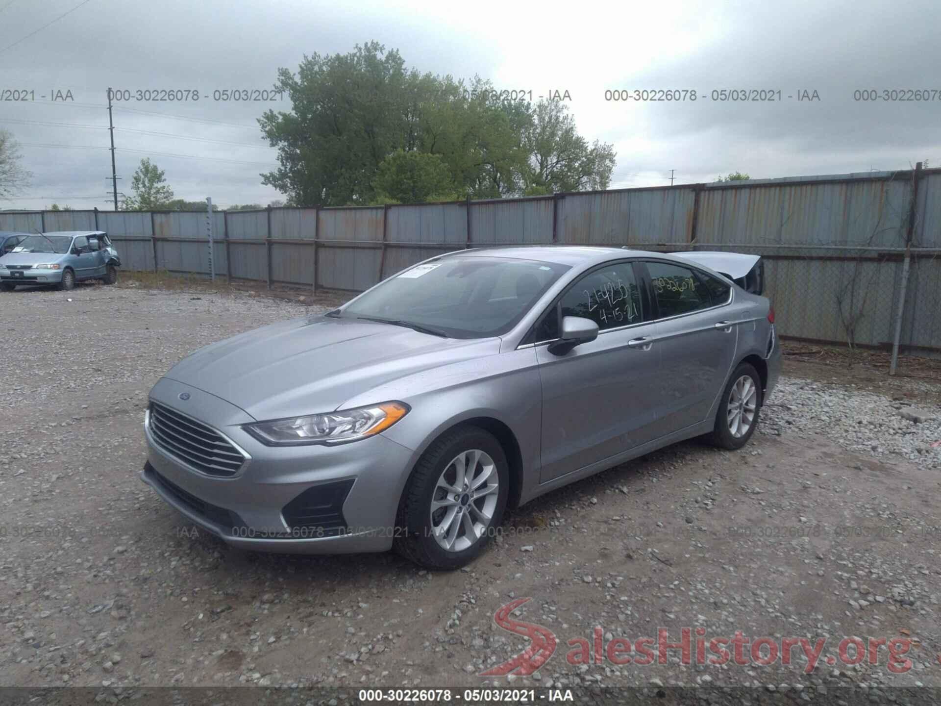 3FA6P0HD3LR218649 2020 FORD FUSION