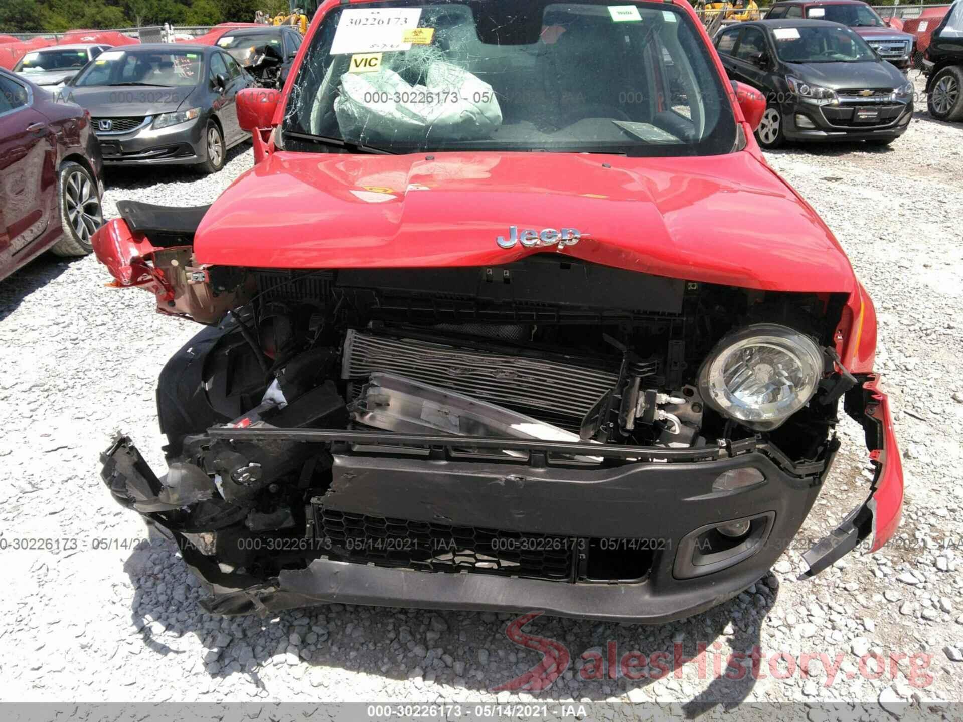 ZACCJABB0JPJ63805 2018 JEEP RENEGADE