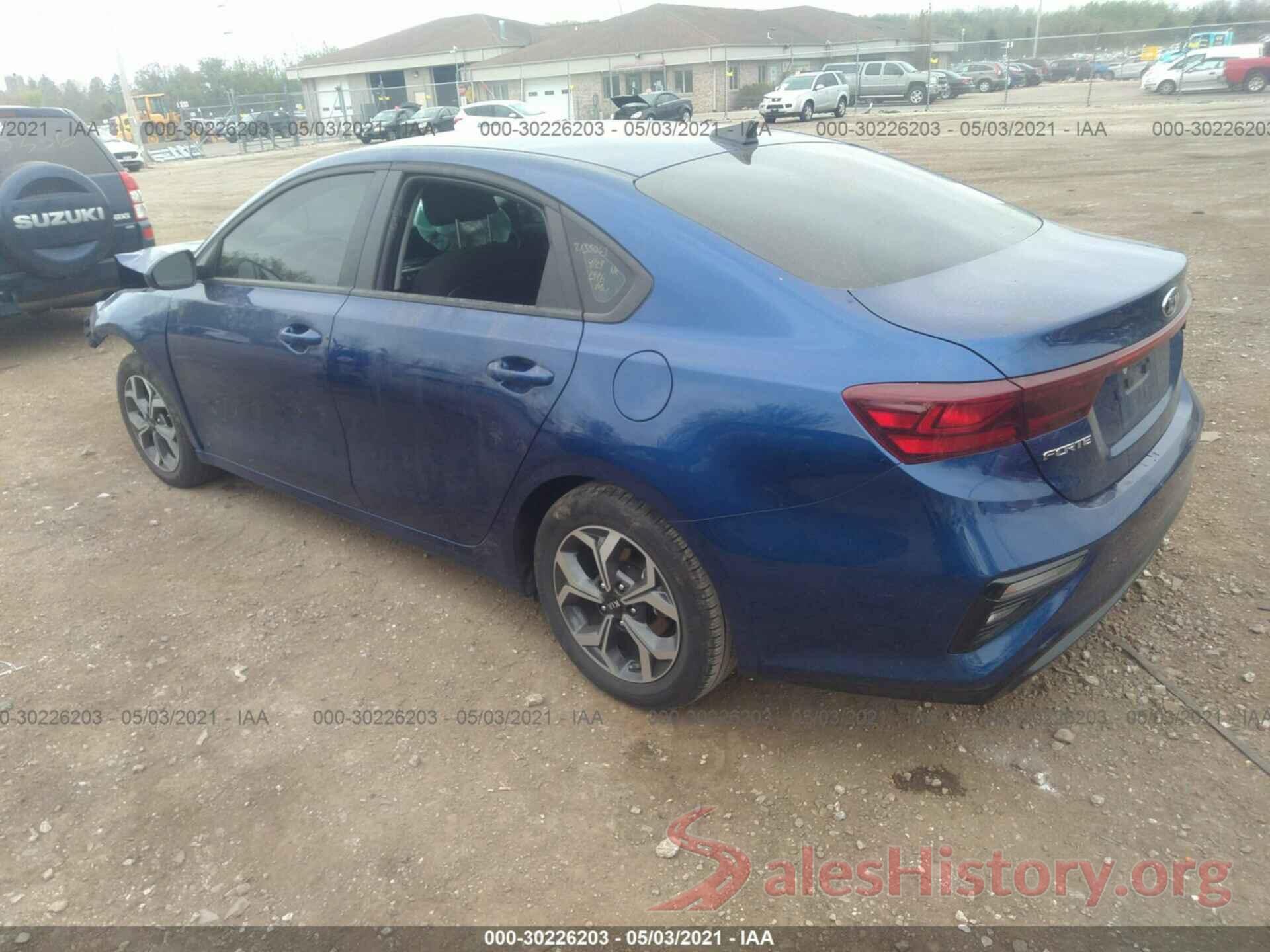 3KPF24AD1LE202208 2020 KIA FORTE