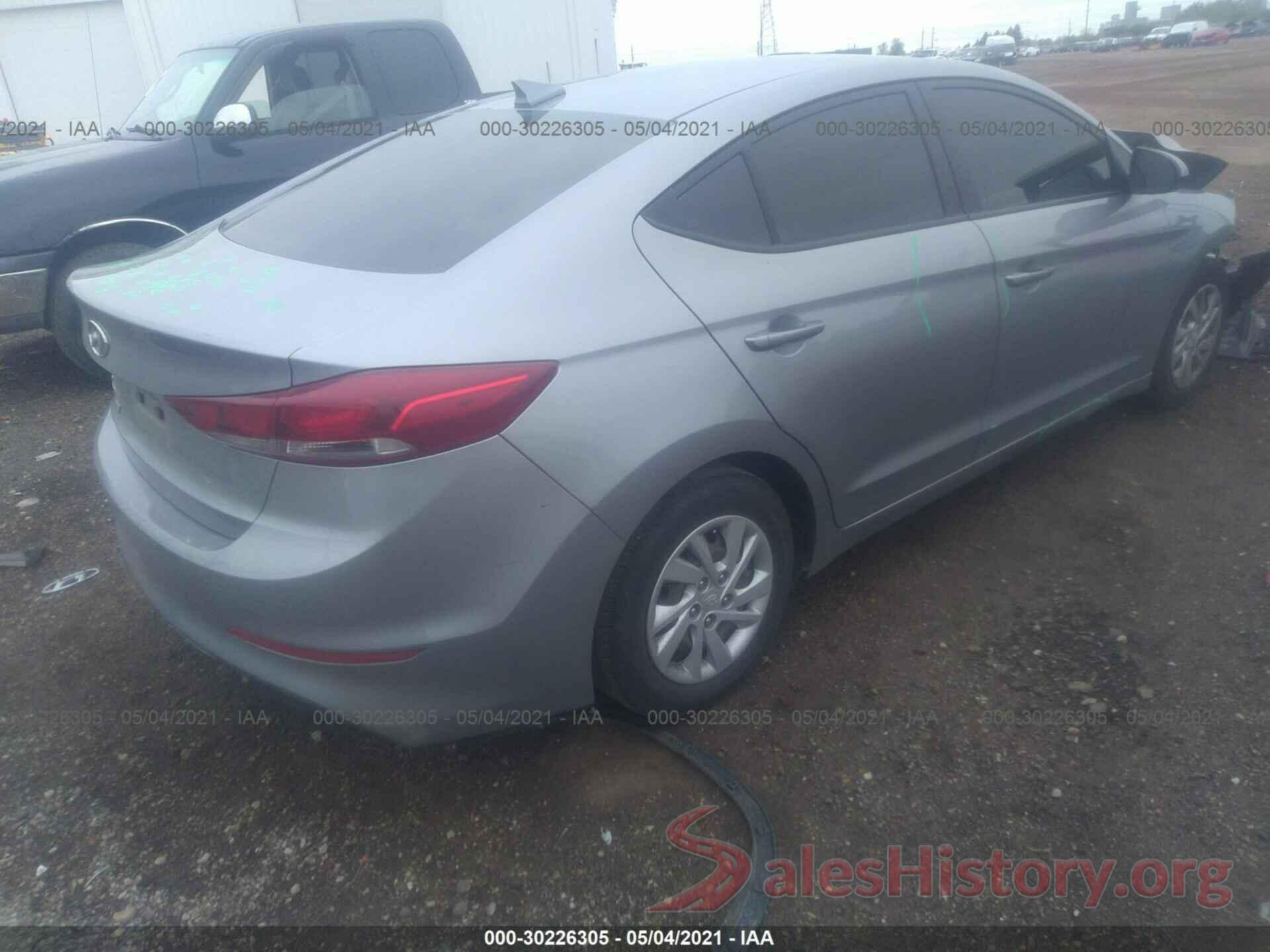 5NPD74LF1HH127326 2017 HYUNDAI ELANTRA