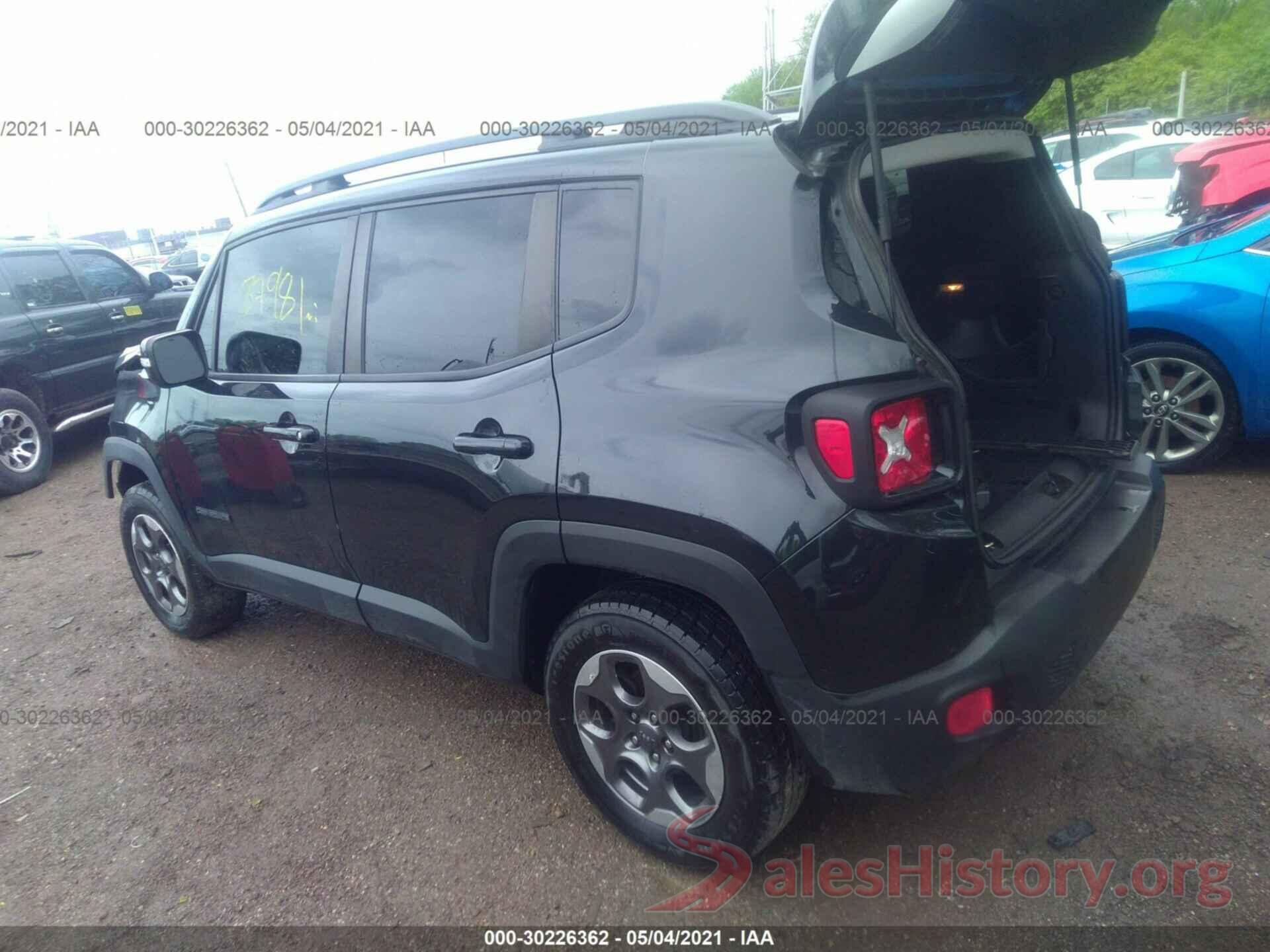 ZACCJBBT6GPD76770 2016 JEEP RENEGADE