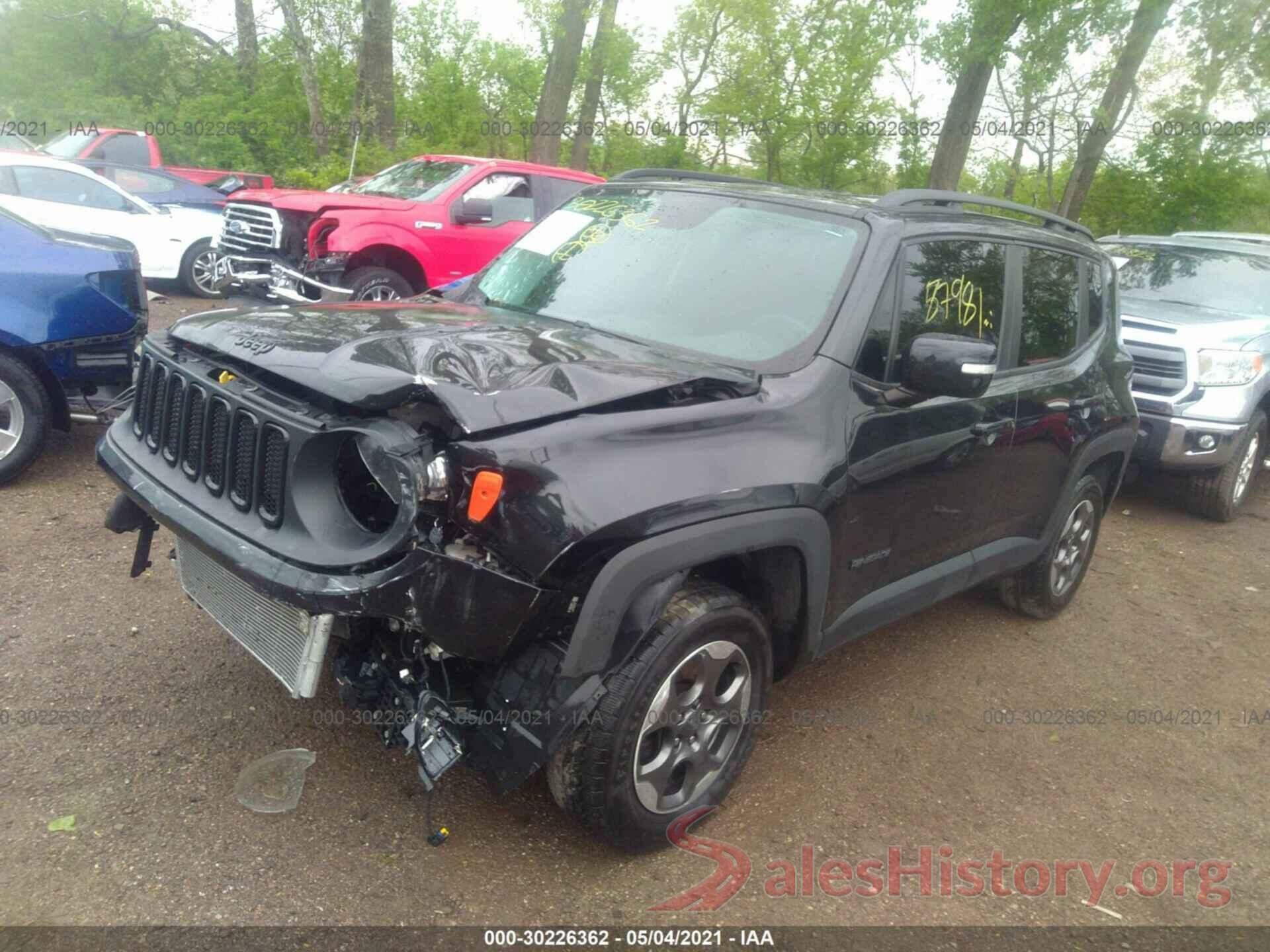 ZACCJBBT6GPD76770 2016 JEEP RENEGADE