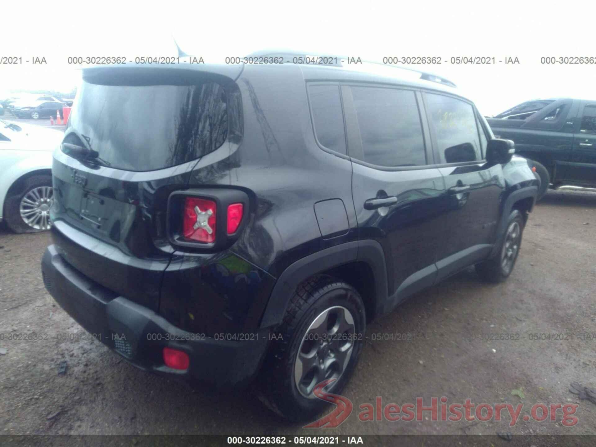 ZACCJBBT6GPD76770 2016 JEEP RENEGADE