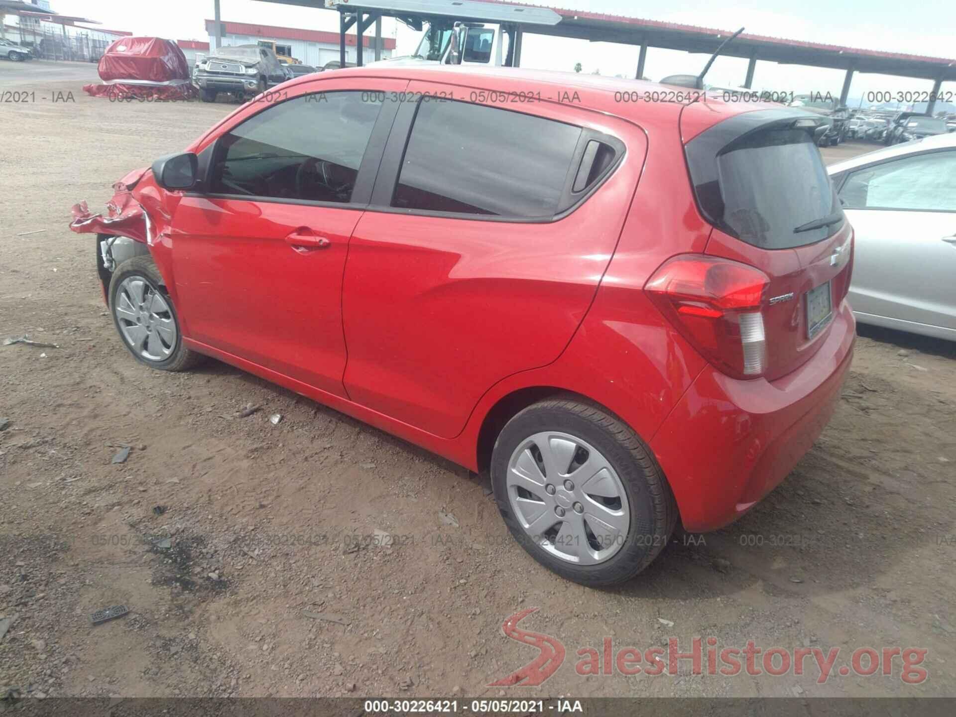 KL8CB6SA8JC474884 2018 CHEVROLET SPARK