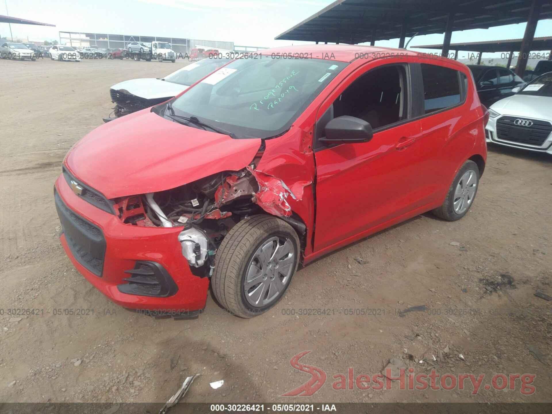 KL8CB6SA8JC474884 2018 CHEVROLET SPARK