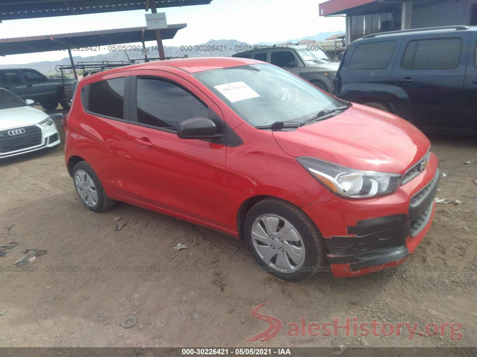 KL8CB6SA8JC474884 2018 CHEVROLET SPARK