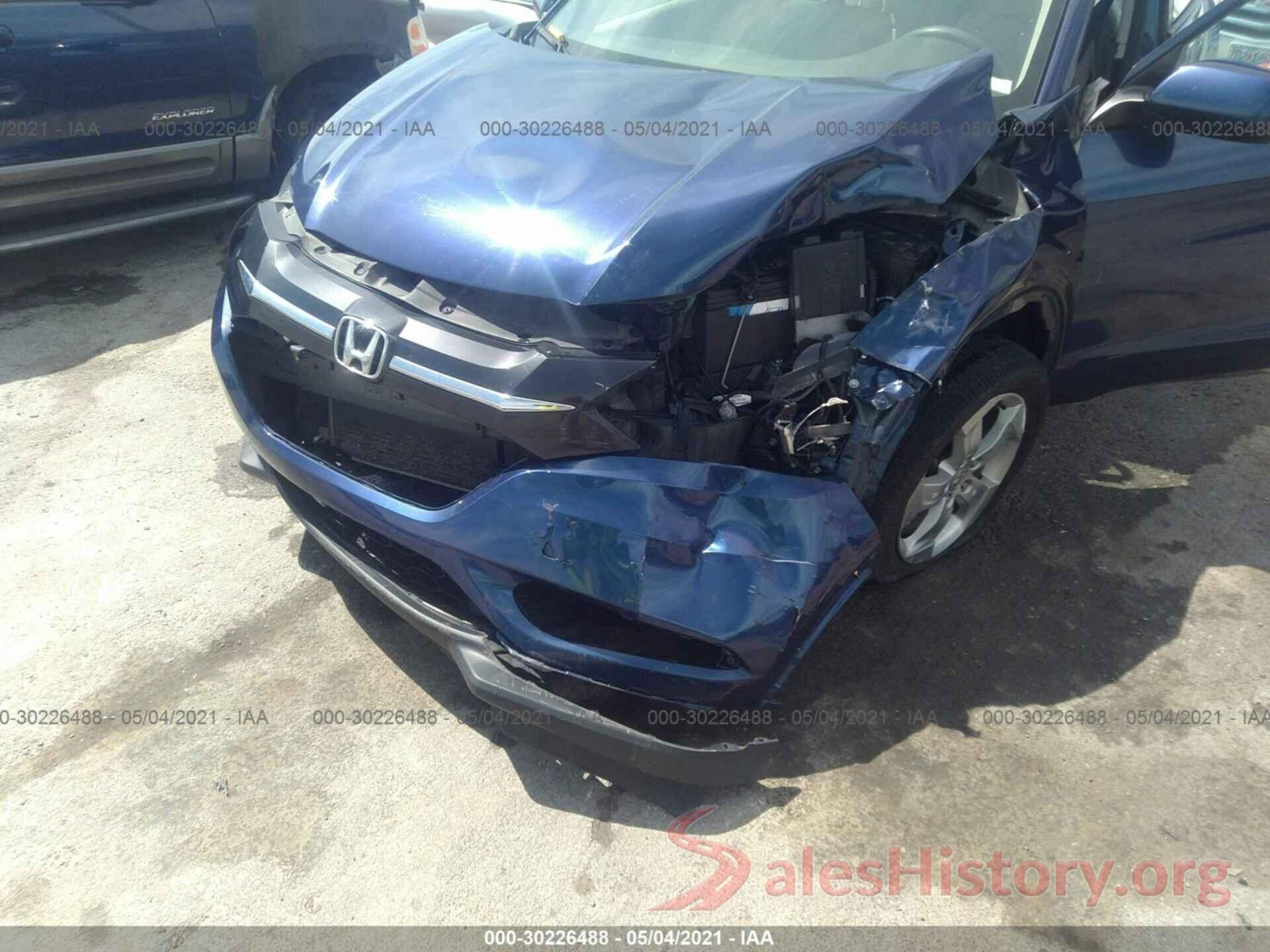 3CZRU6H36GM726685 2016 HONDA HR-V