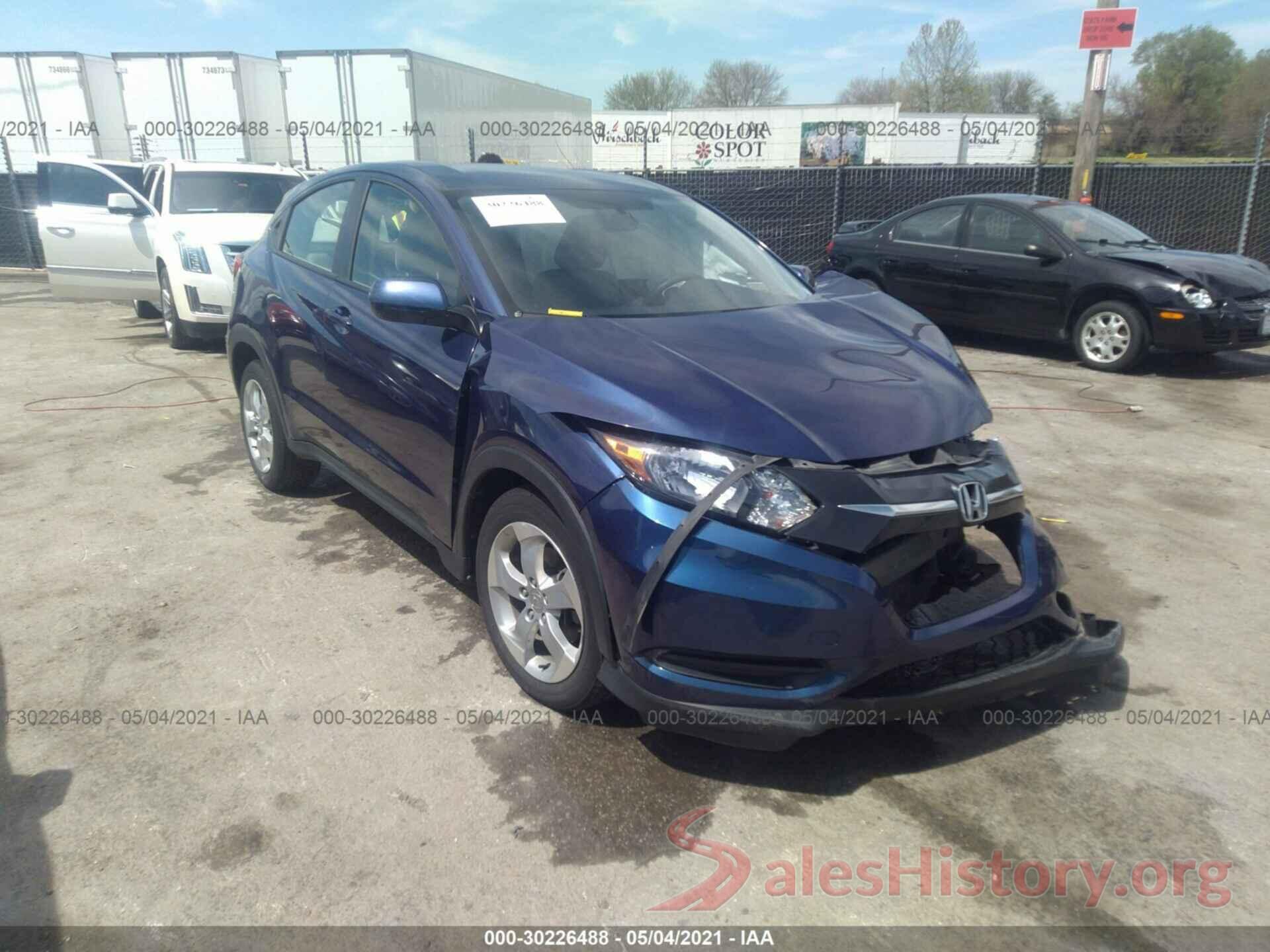 3CZRU6H36GM726685 2016 HONDA HR-V