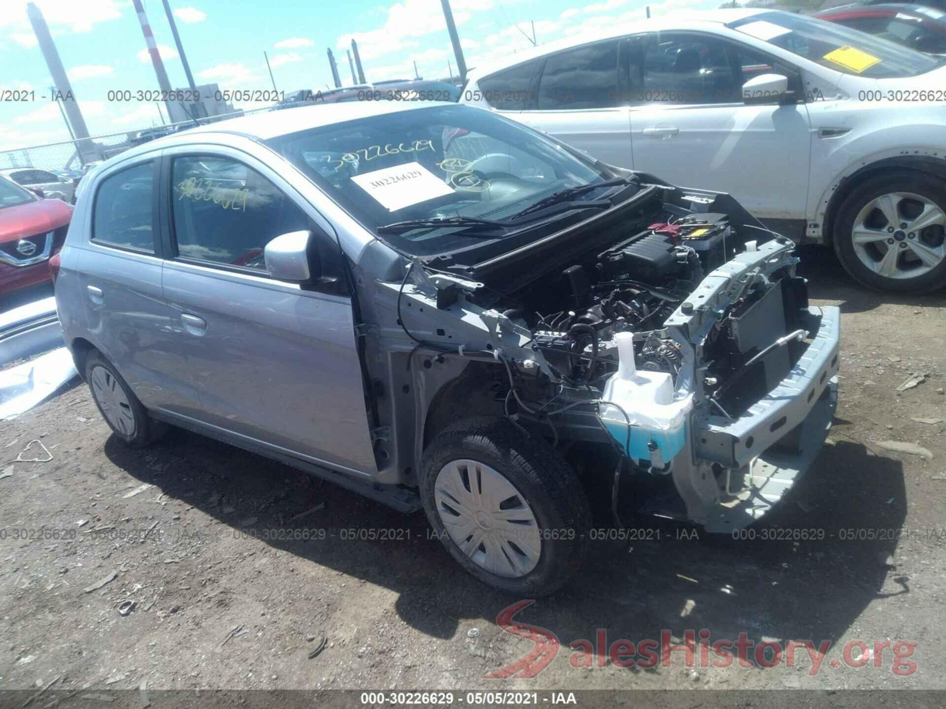 ML32A3HJ6LH000470 2020 MITSUBISHI MIRAGE